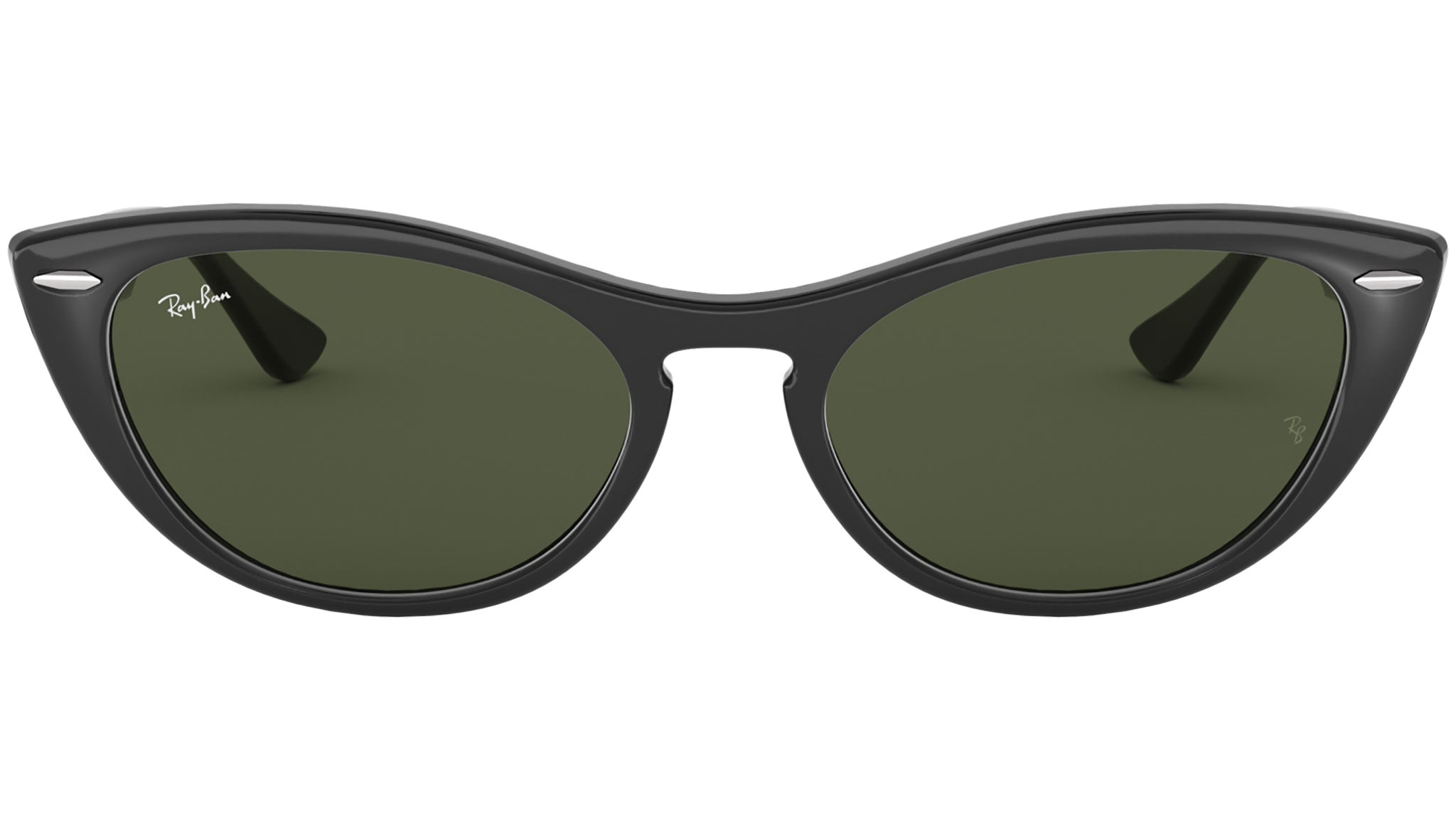未使用 RayBan レイバン RB4314N 601/31 ニーナ NINA Ray-Ban Nina RB4314N 601/31 Black Sunglasses - eye-oo.com