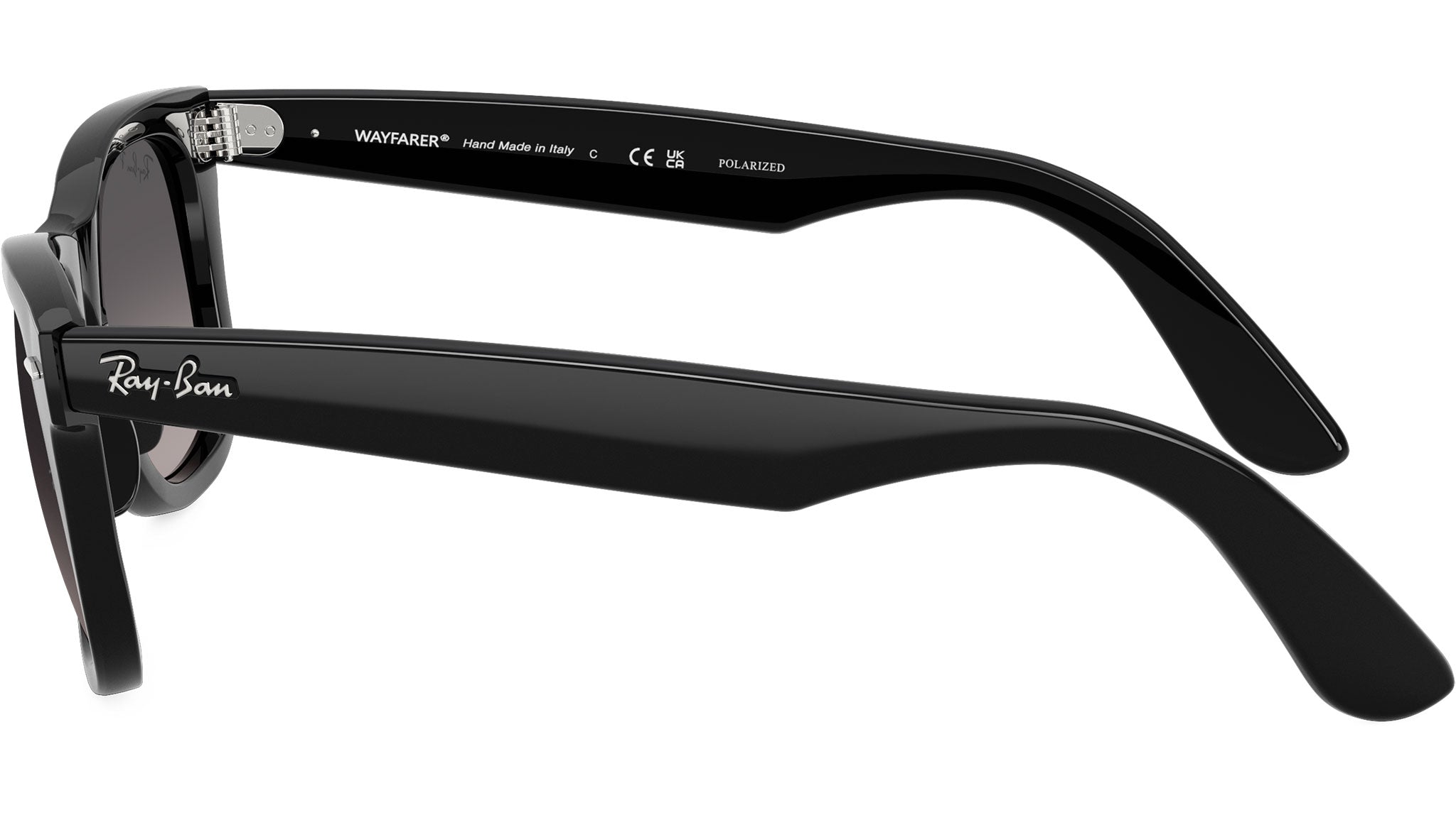 Wayfarer Ease RB4340 Ray-Ban Sunglasses 601/M3 Black - eye-oo.com