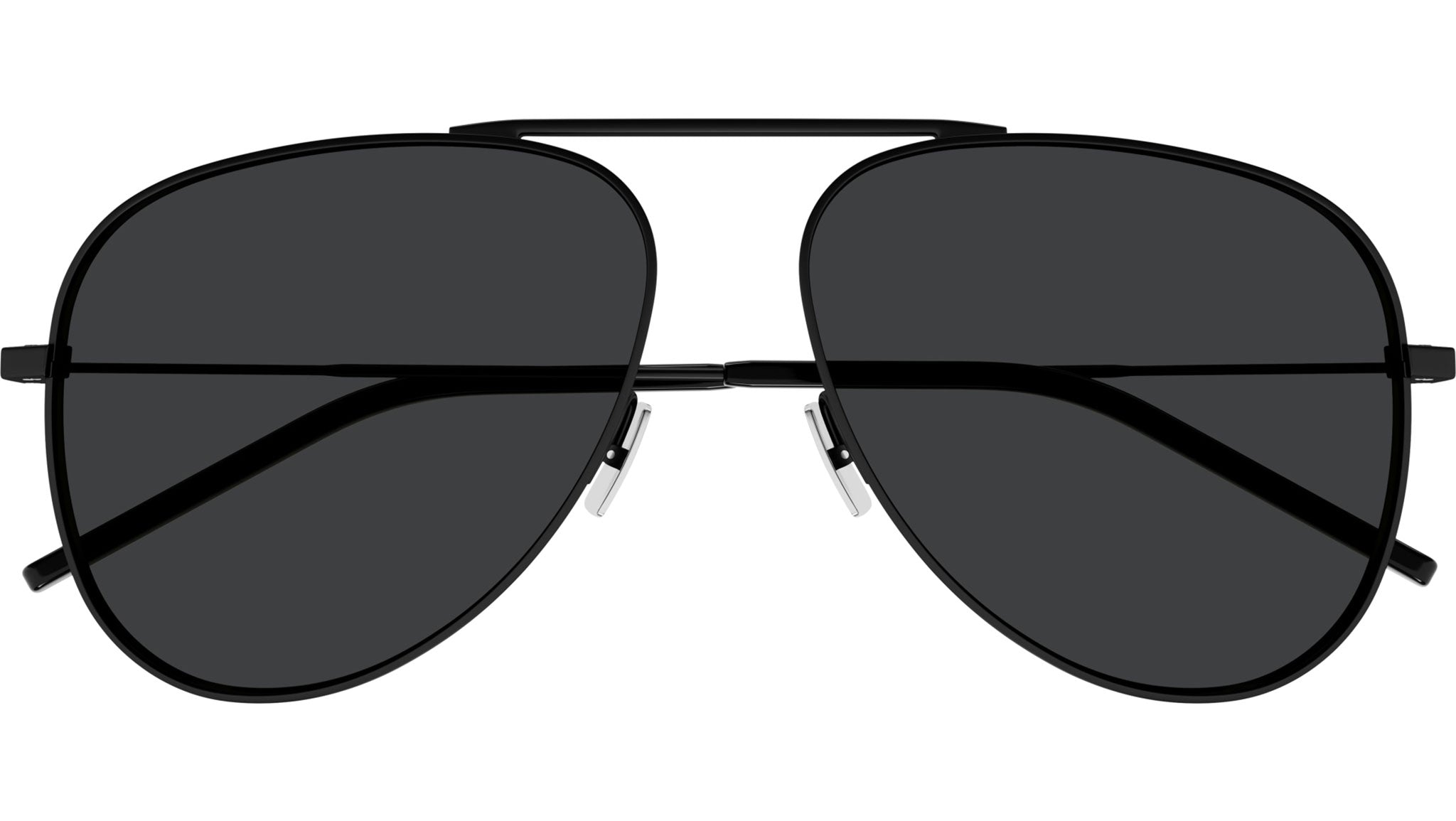 Aviator-style acetate sunglasses beige One Size