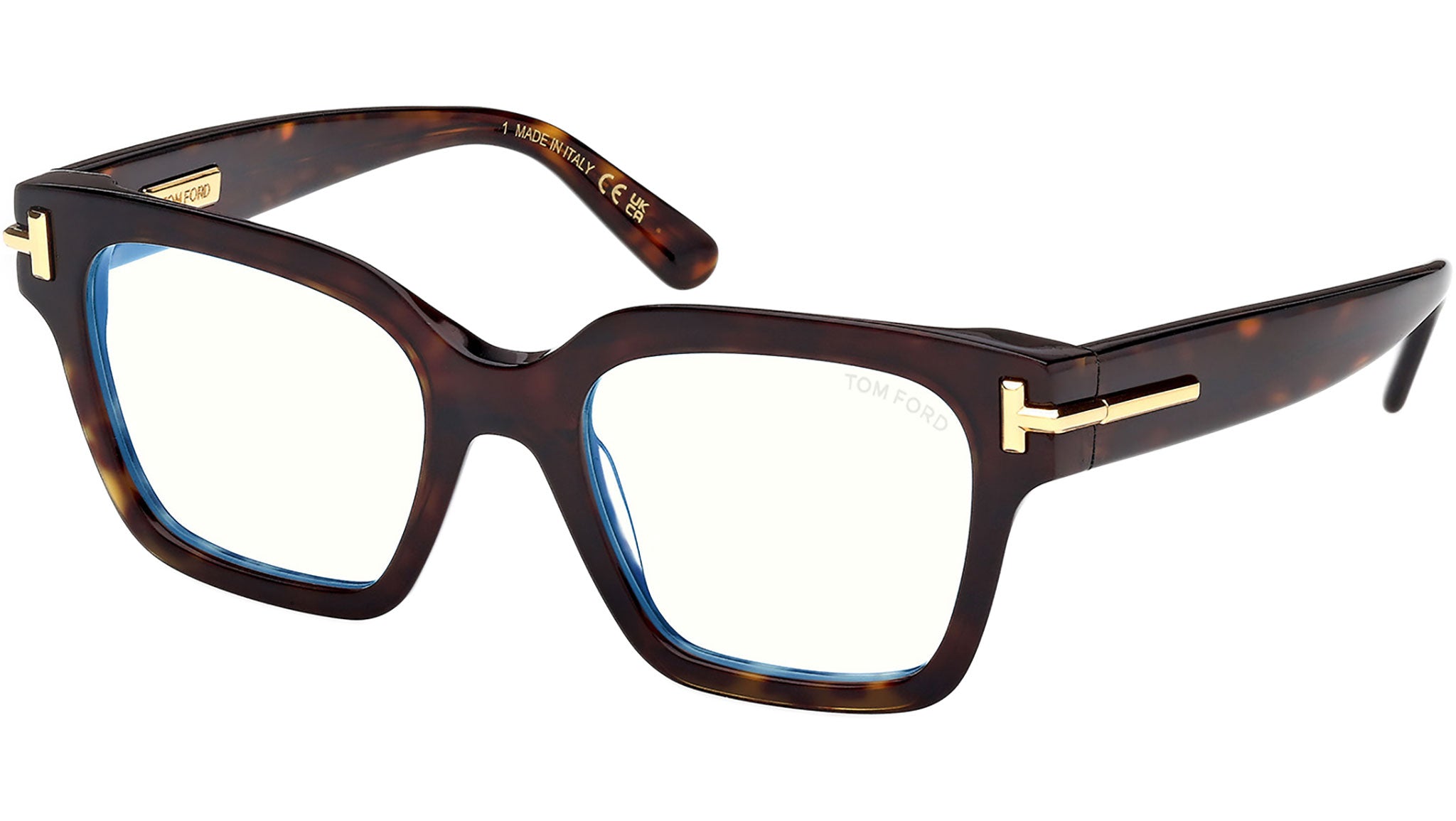 Tom Ford FT6078-B Icon Glasses 052 Dark Havana - eye-oo.com