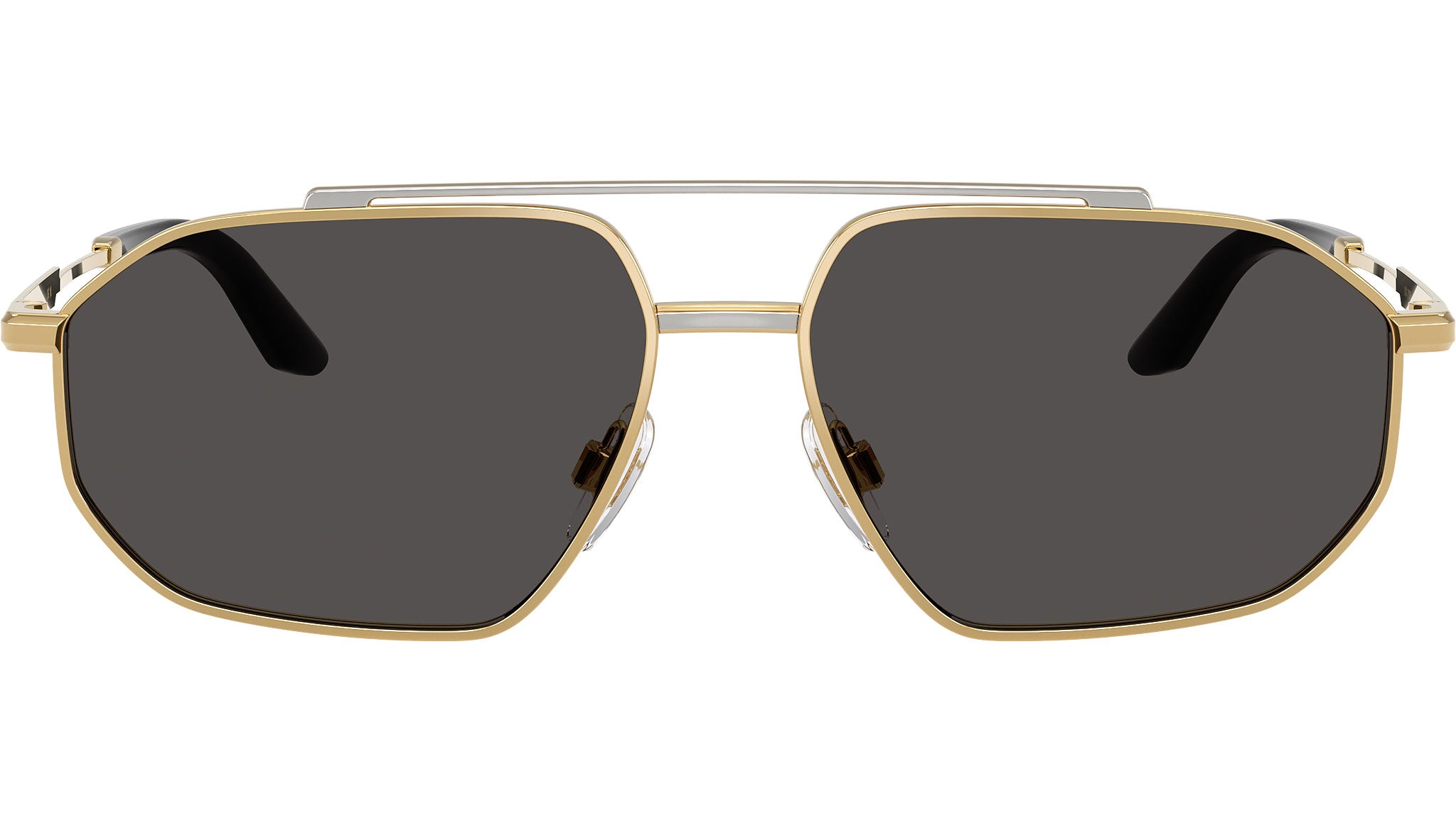 Dolce & Gabbana DG 2328 Sunglasses 131387 Gold / Silver - eye-oo.com