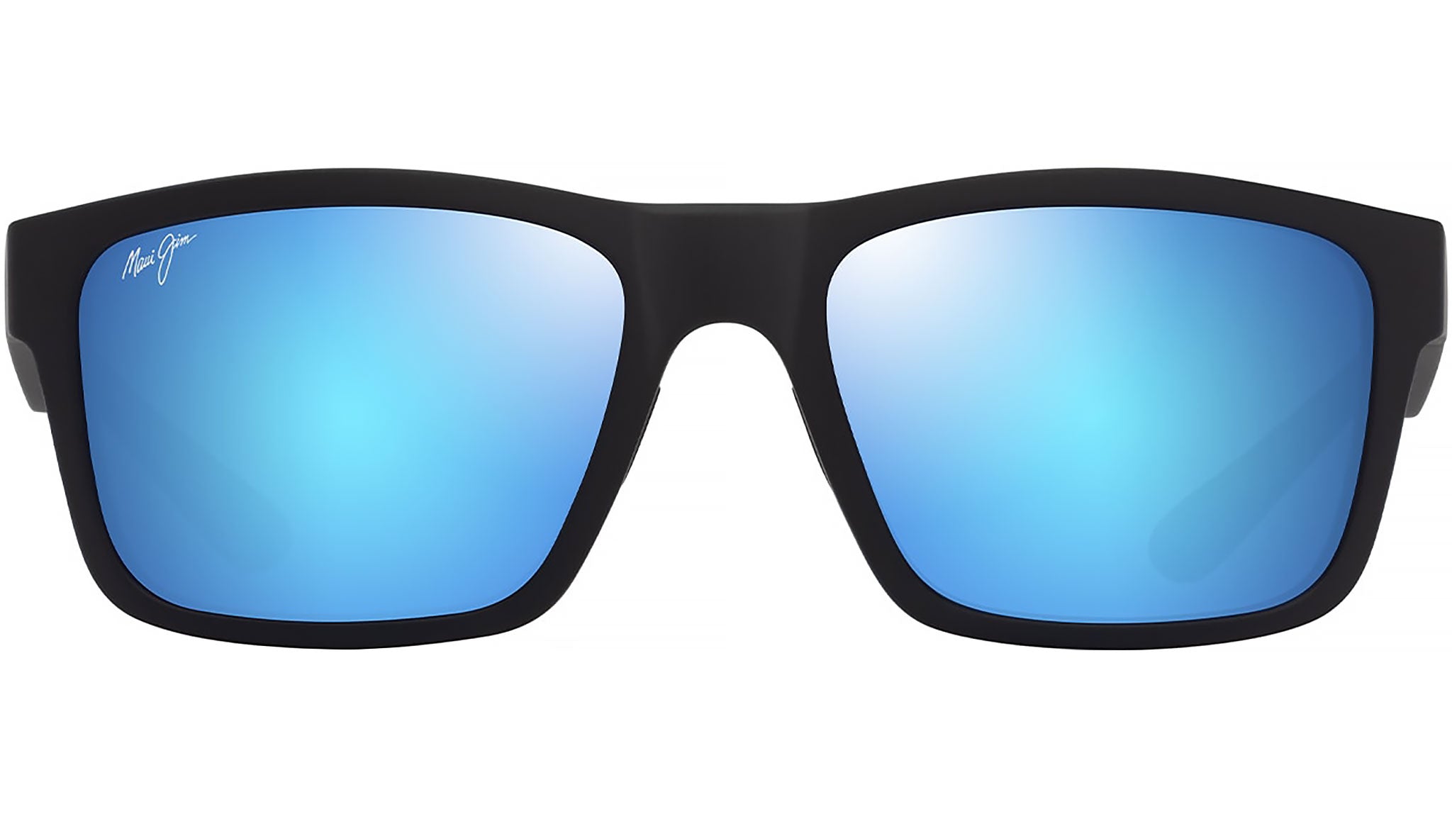 Maui Jim Blue and black Frame Sunglasses with Blue Lenses Maui Jim Onshore B798-03S Blue Black Stripe Fade / Blue  main image 2