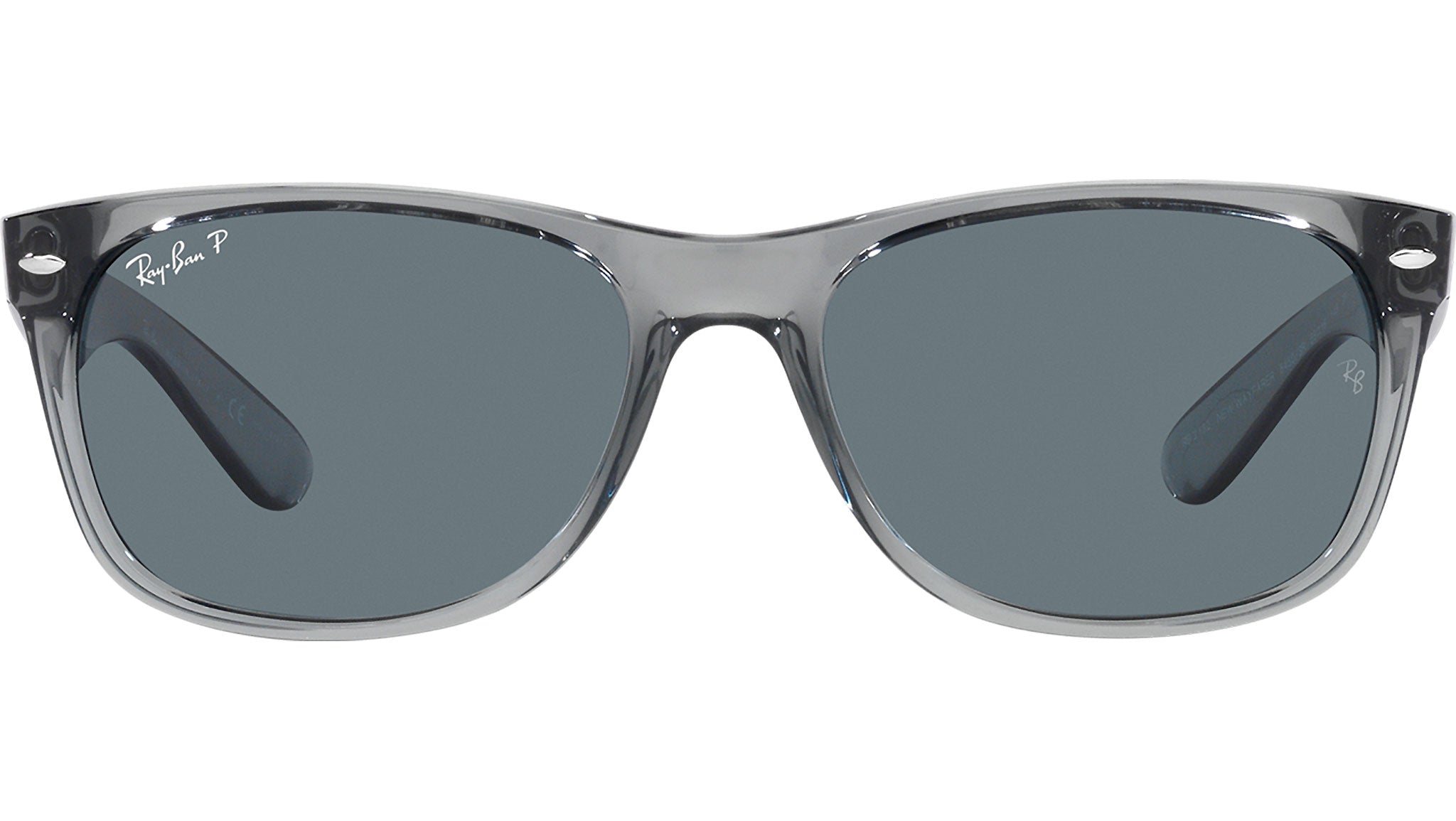 Ray-Ban New Wayfarer RB2132 64503R transparent grey