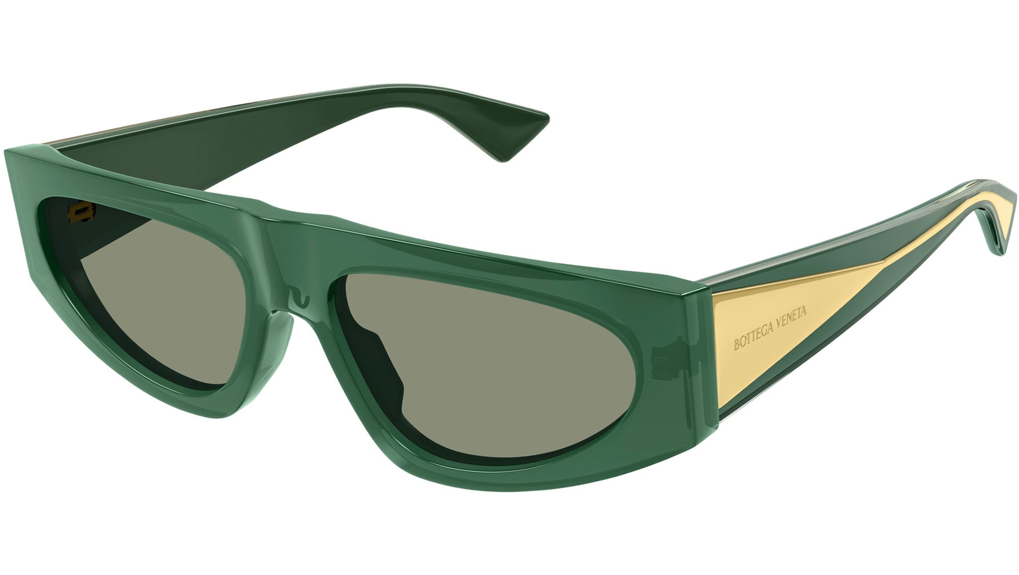 Bottega Veneta Sunglasses BV1277S 003 Transparent Green  display picture 3
