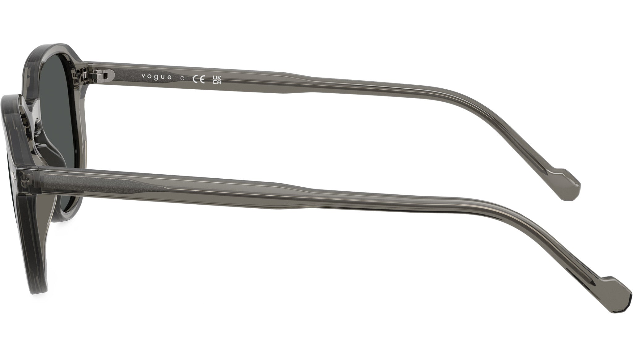 Vogue VO5707S Sunglasses 329487 Transparent Dark Grey - eye-oo.com