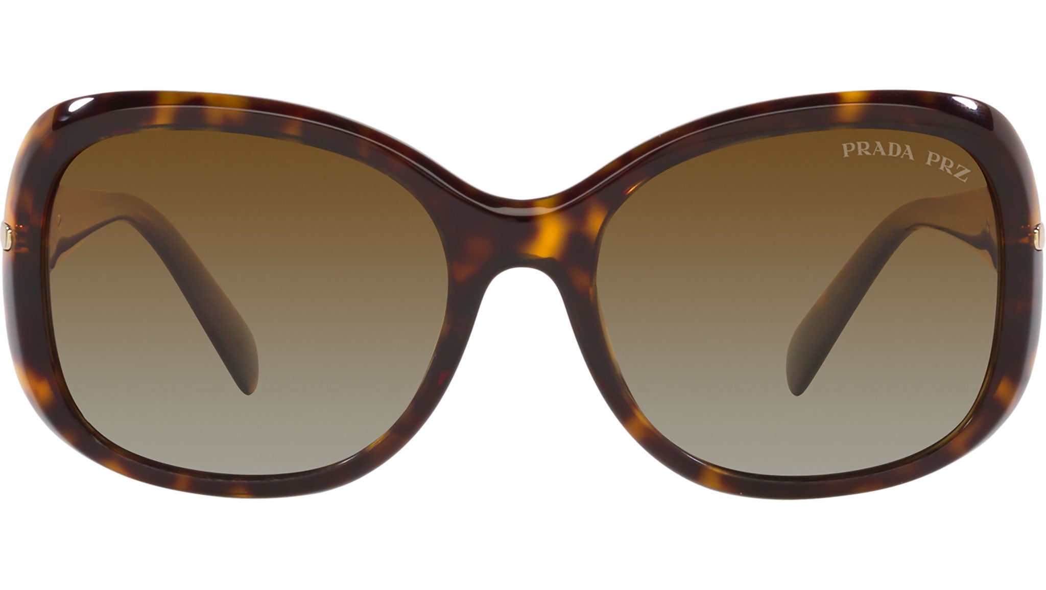 Prada Brown Tortoiseshell Sunglasses NWT PRADA PR 27ZS 19J09Z Tortoise Brown Dark Men main image 4