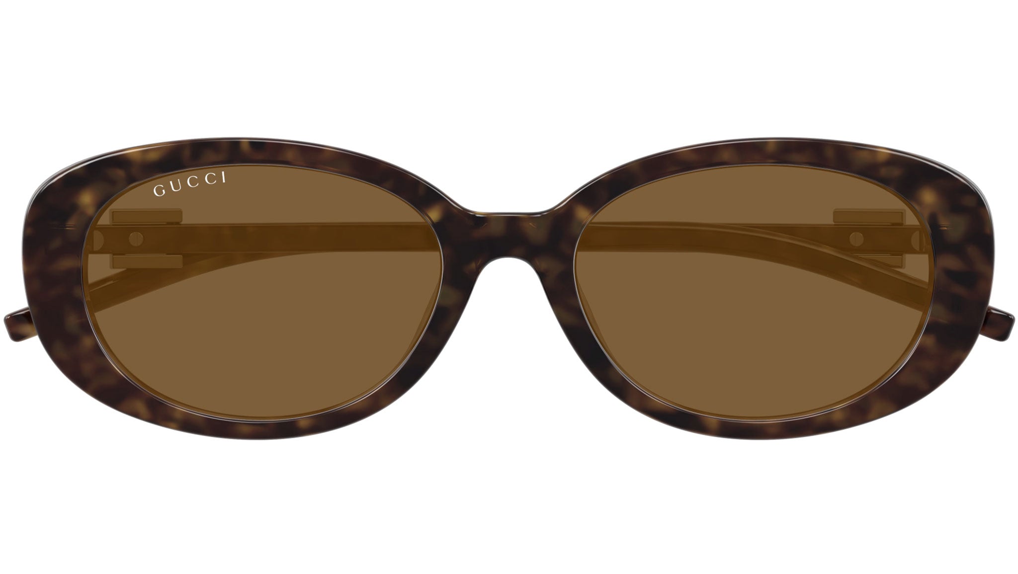 Gucci ブラウン メガネ Gucci Sunglasses GG1684SA 004 Dark Dark Havana - eye-oo.com