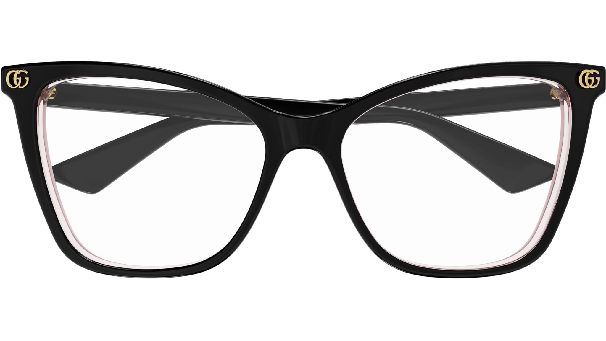 Gucci Eyeglasses GG1817O 003 Black Light Red - eye-oo.com