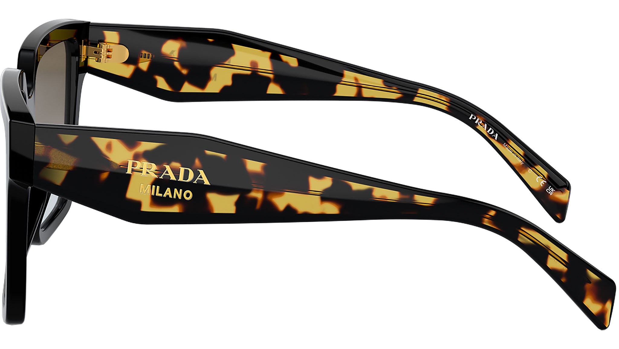 Prada PR 24ZS Sunglasses 1AB0A7 Black - eye-oo.com