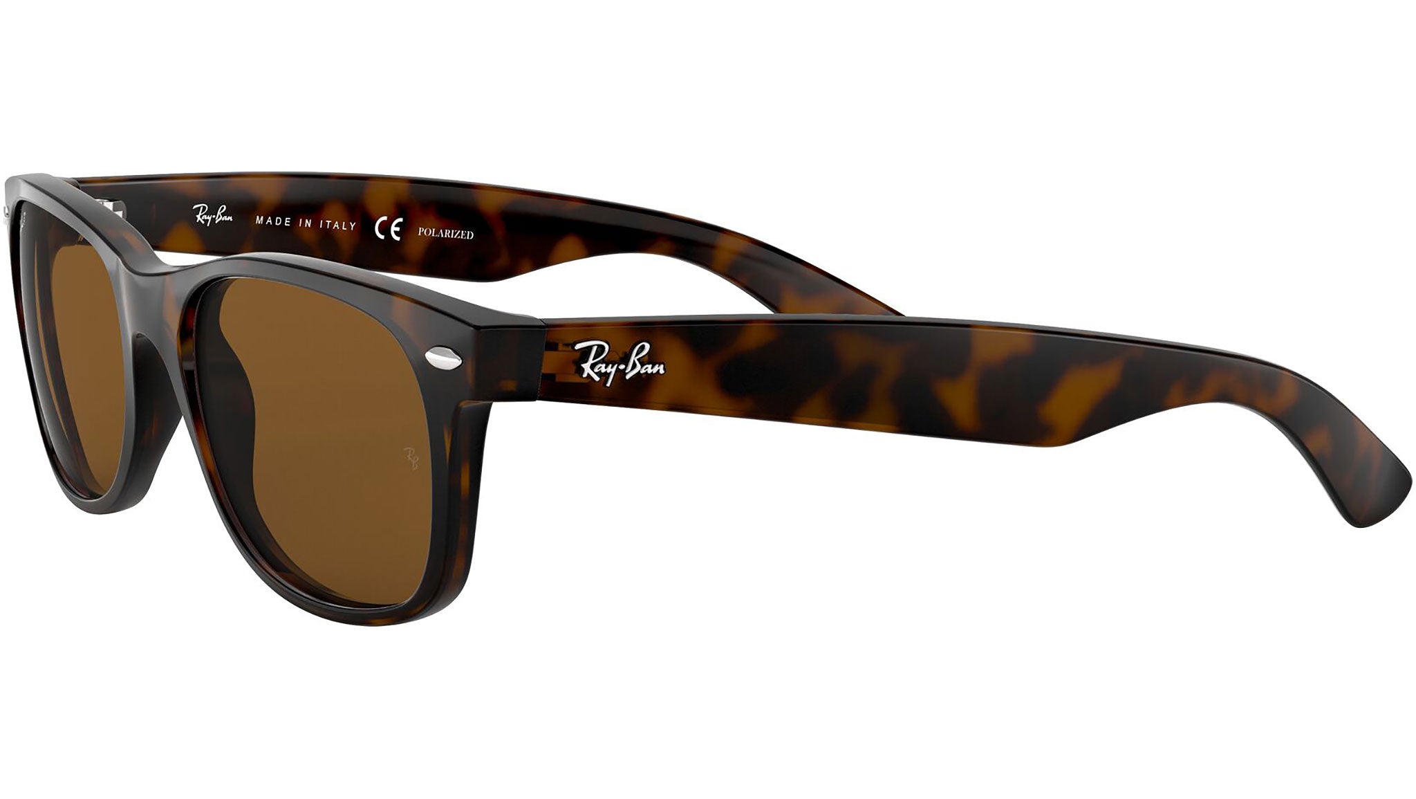 Ray-Ban New Wayfarer RB2132 902/57 Tortoise Sunglasses