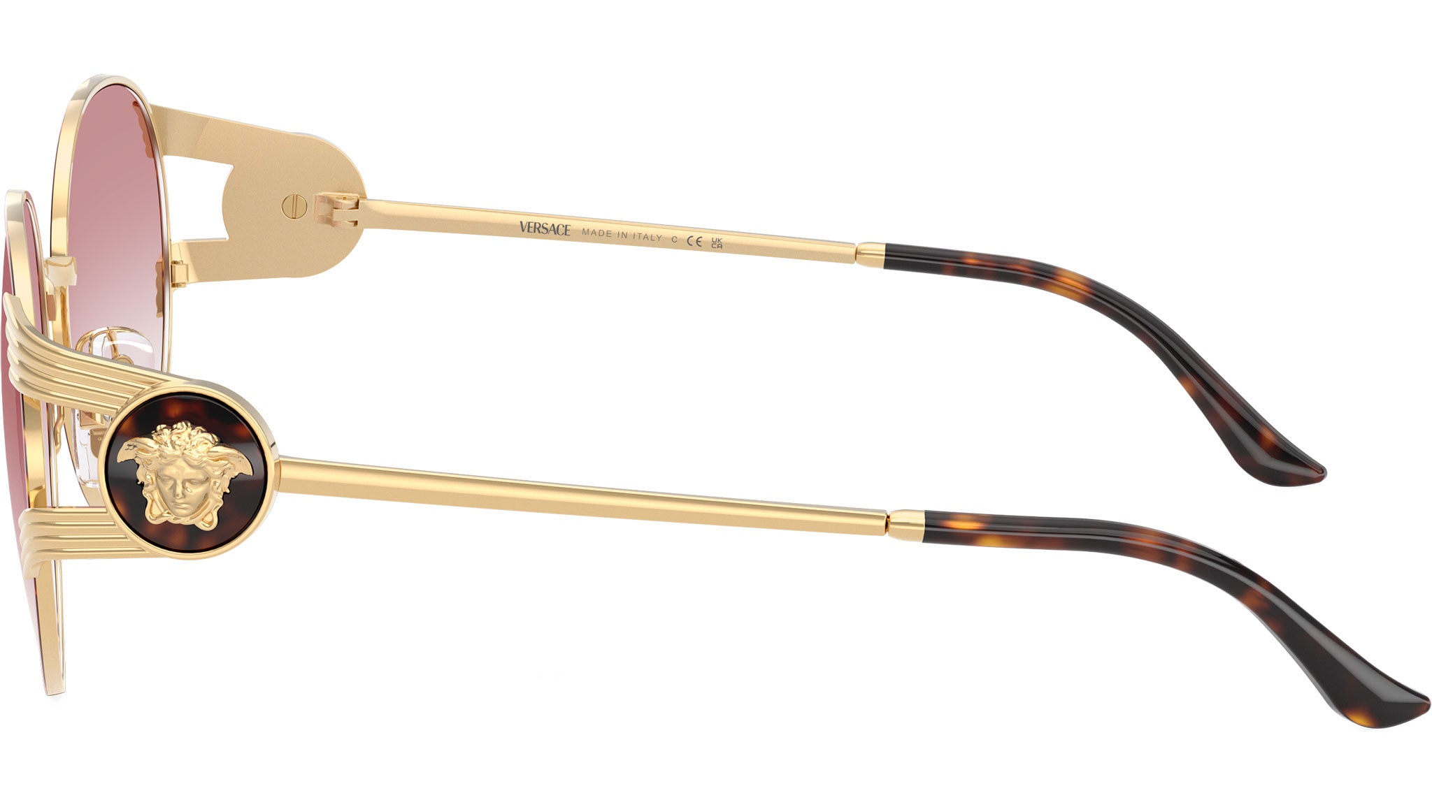 Versace VE2303 Sunglasses 15253B Gold Havana - eye-oo.com