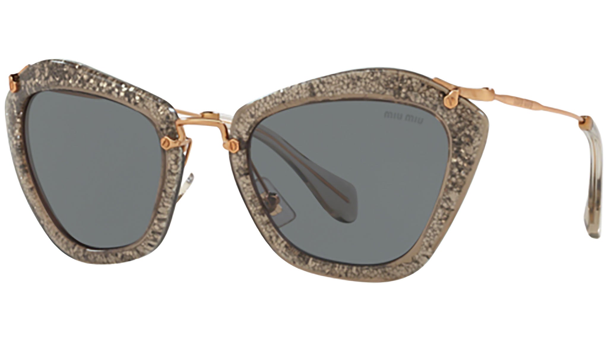 Glitter Miu Miu Noir Sunglasses Sunglasses Frames Miu Miu Noir