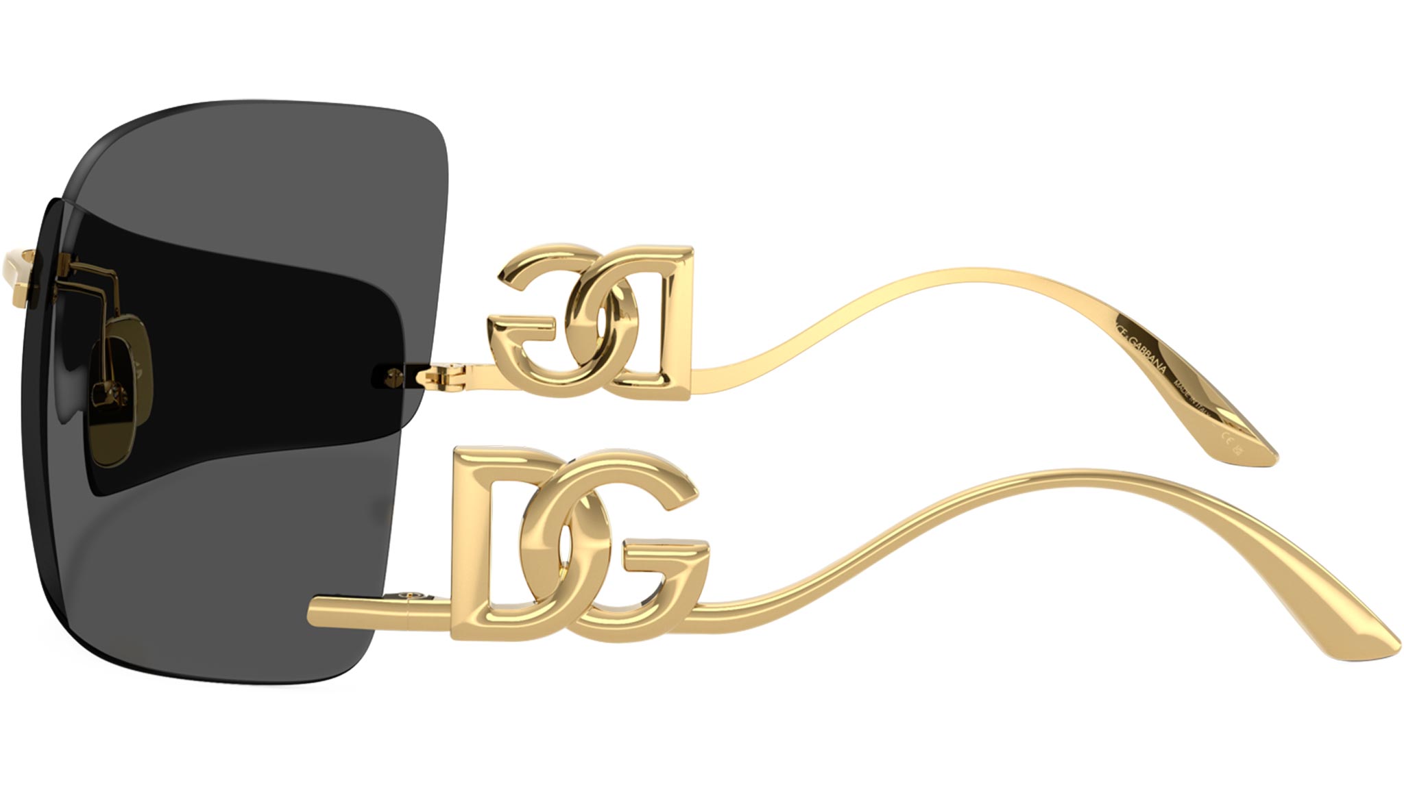 Dolce & Gabbana DG 2319 Sunglasses 02/87 Gold - eye-oo.com