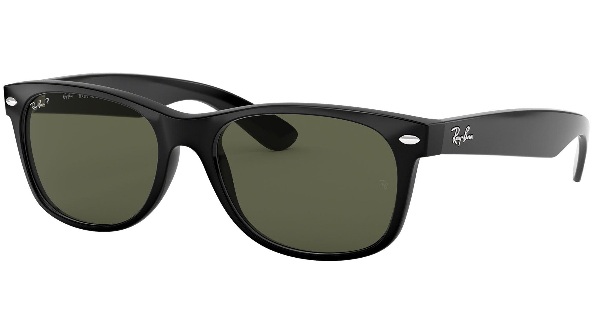 小物 Ray-Ban NEW WAYFARER RB2132-F 901/3F Ray-Ban New Wayfarer RB2132 901/58 Black Sunglasses - eye-oo.com