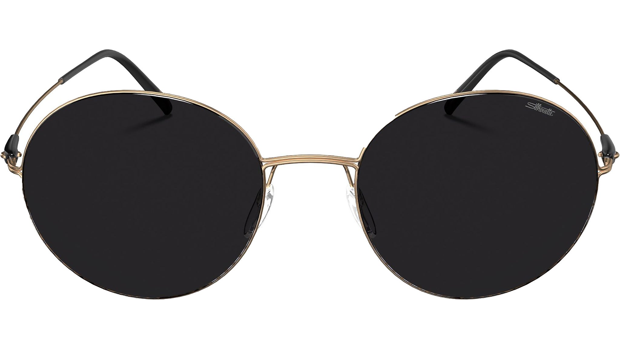 Silhouette Sant Pere 8736 7530 Gold Sunglasses - eye-oo.com