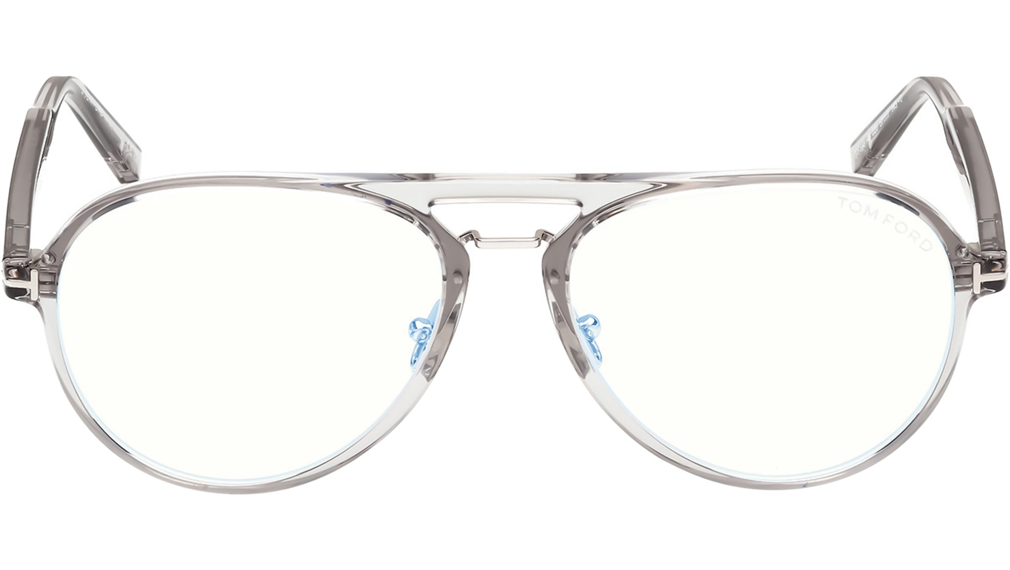 Tom Ford FT5981-B Optical Frame 020 Shiny Grey - eye-oo.com display picture 1