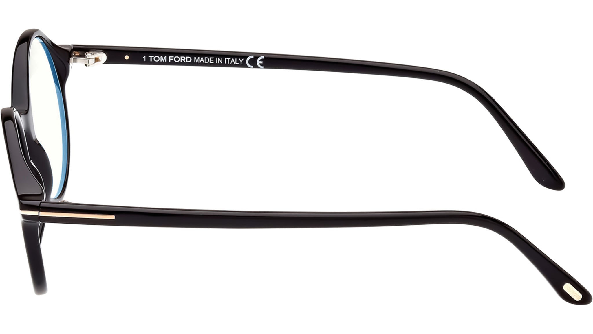 Tom Ford FT5834-B Optical Frame 001 Shiny Black - eye-oo.com