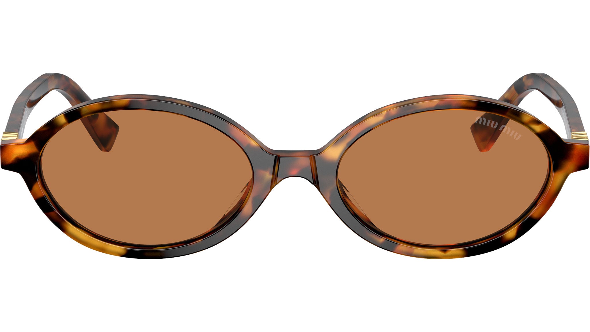 Miu Miu 0MU 04ZS Sunglasses 19P2Z1 Tortoise - eye-oo.com