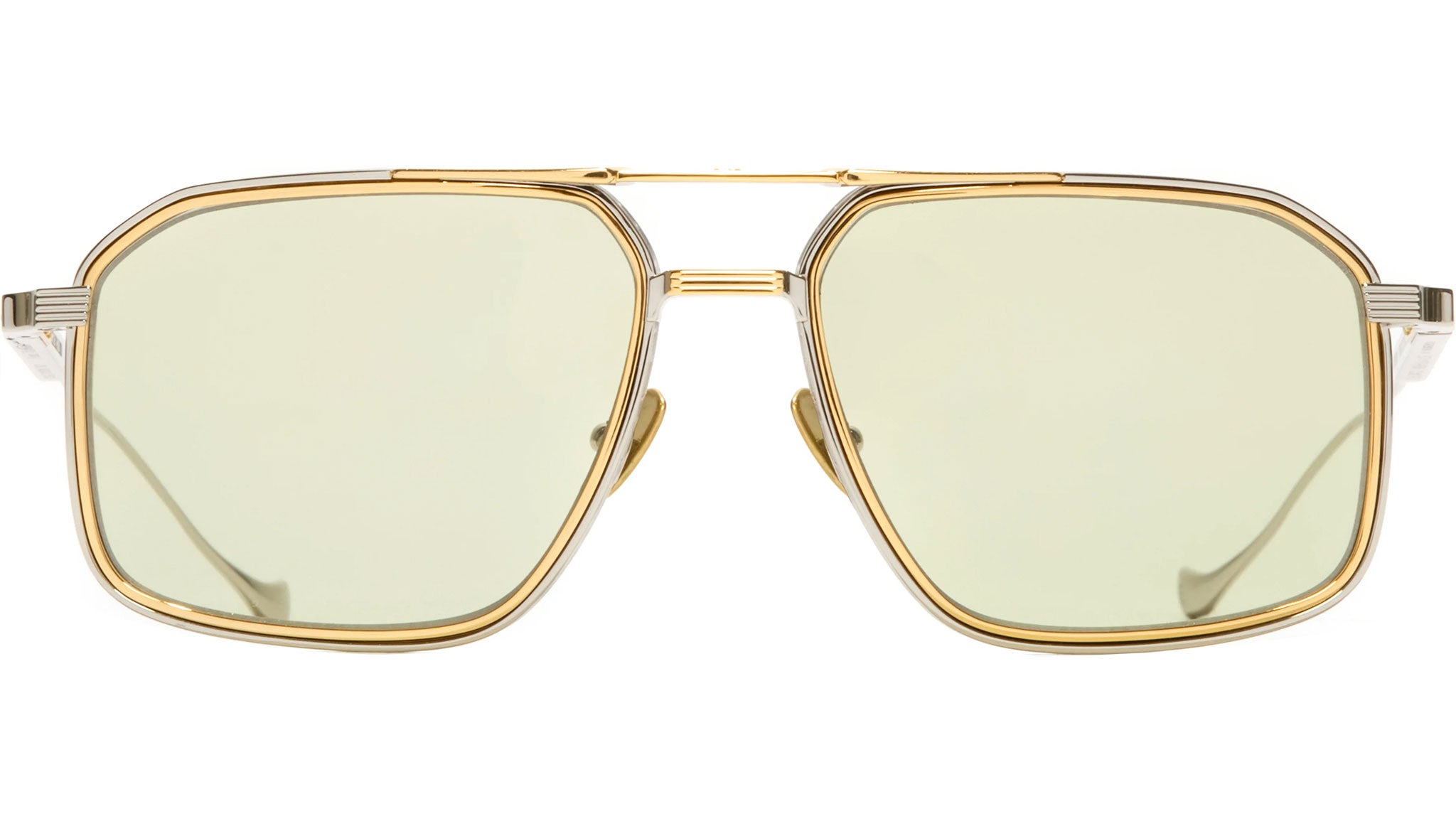 Cutler and Gross 1971 Sun 02 Sunglasses Silver Gold - eye-oo.com