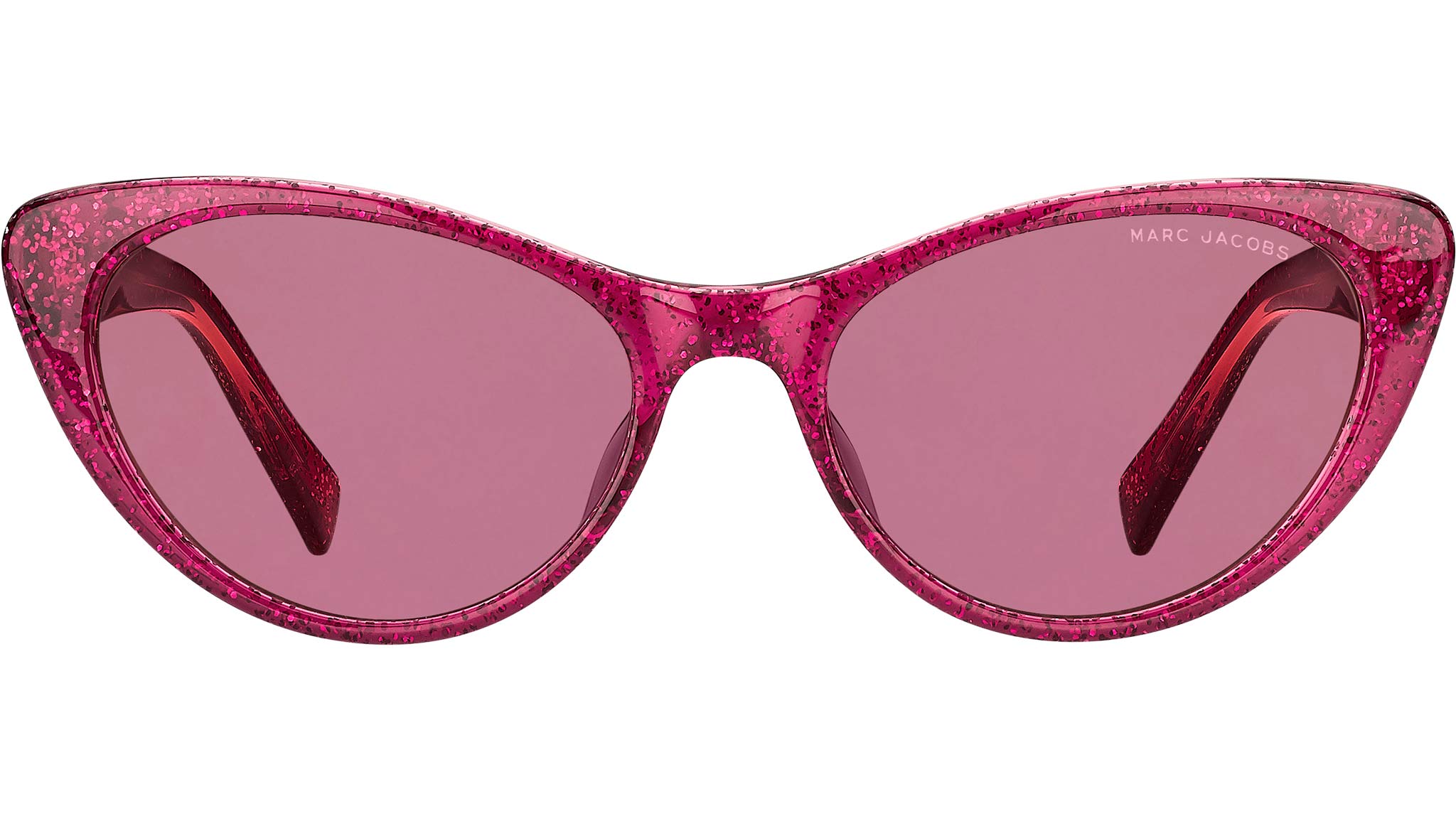 Marc Jacobs Pink and Red Sunglasses Marc Jacobs Sunglasses Marc 96/F/S UAMK8 Burgundy Pink  main image 4
