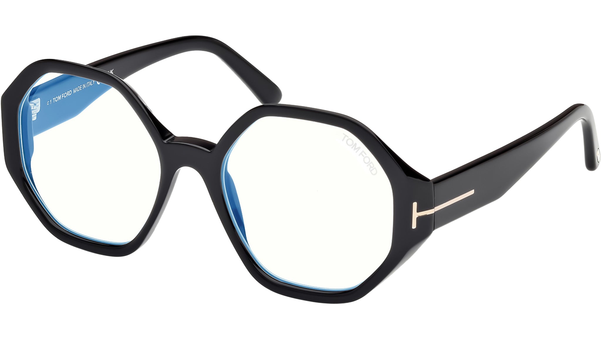 Tom Ford FT5967-B Optical Frame 001 Shiny Black
