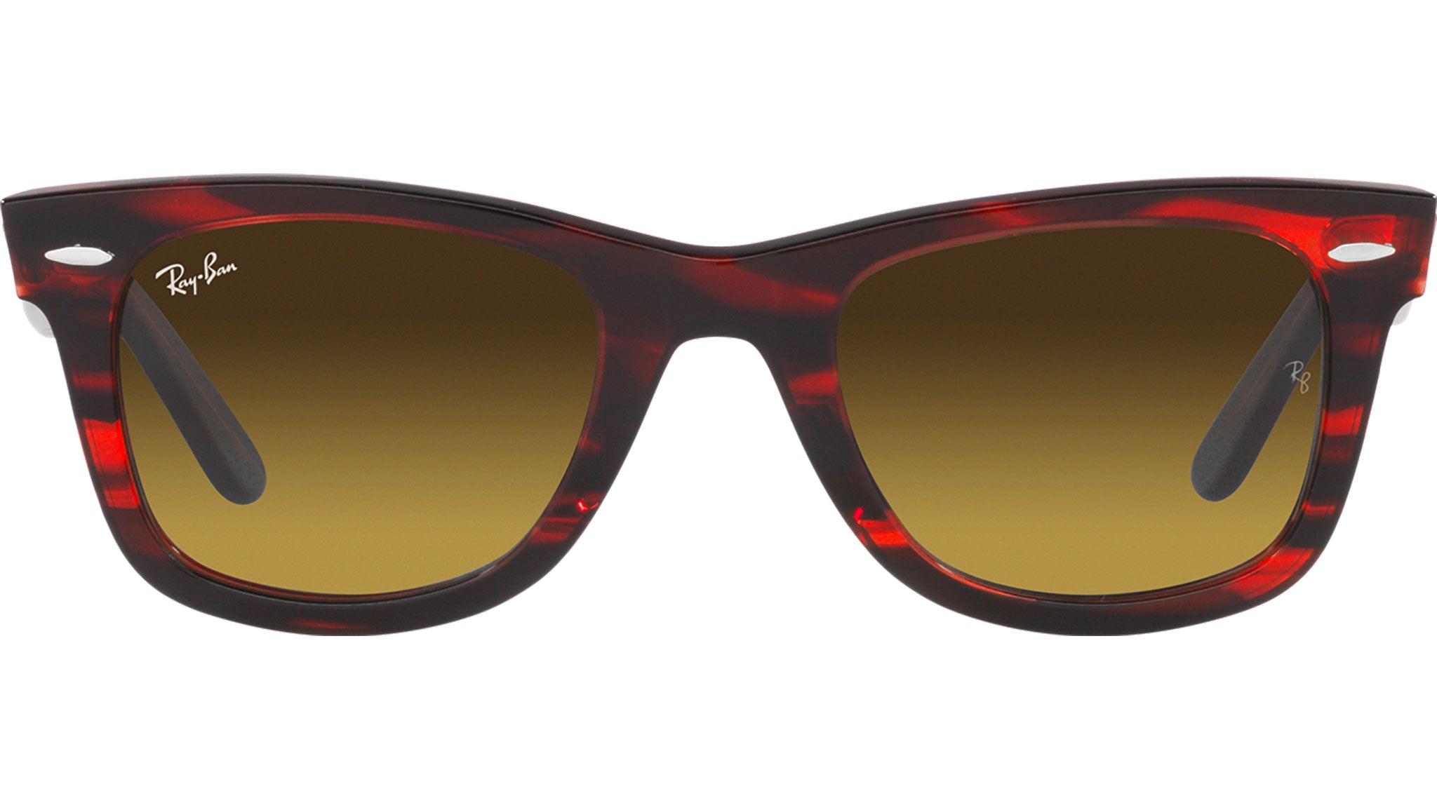 Ray-Ban Wayfarer RB2140 136285 Red Sunglasses - eye-oo.com