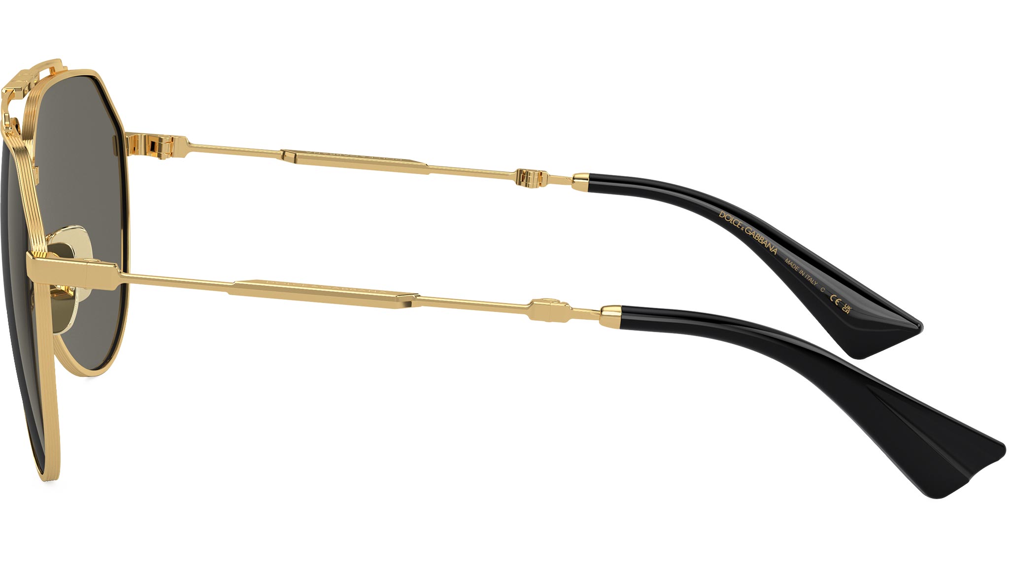 Dolce & Gabbana DG2302 Sunglasses 02/R5 Gold - eye-oo.com