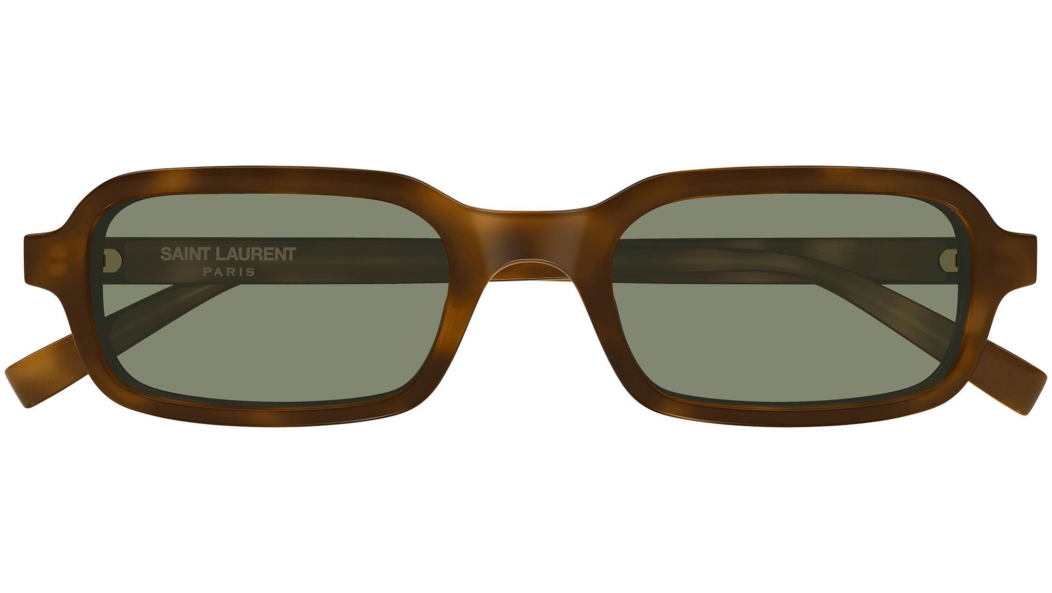 Saint Laurent SL 908 Glasses 003 Havana Green Sunglasses - eye-oo.com