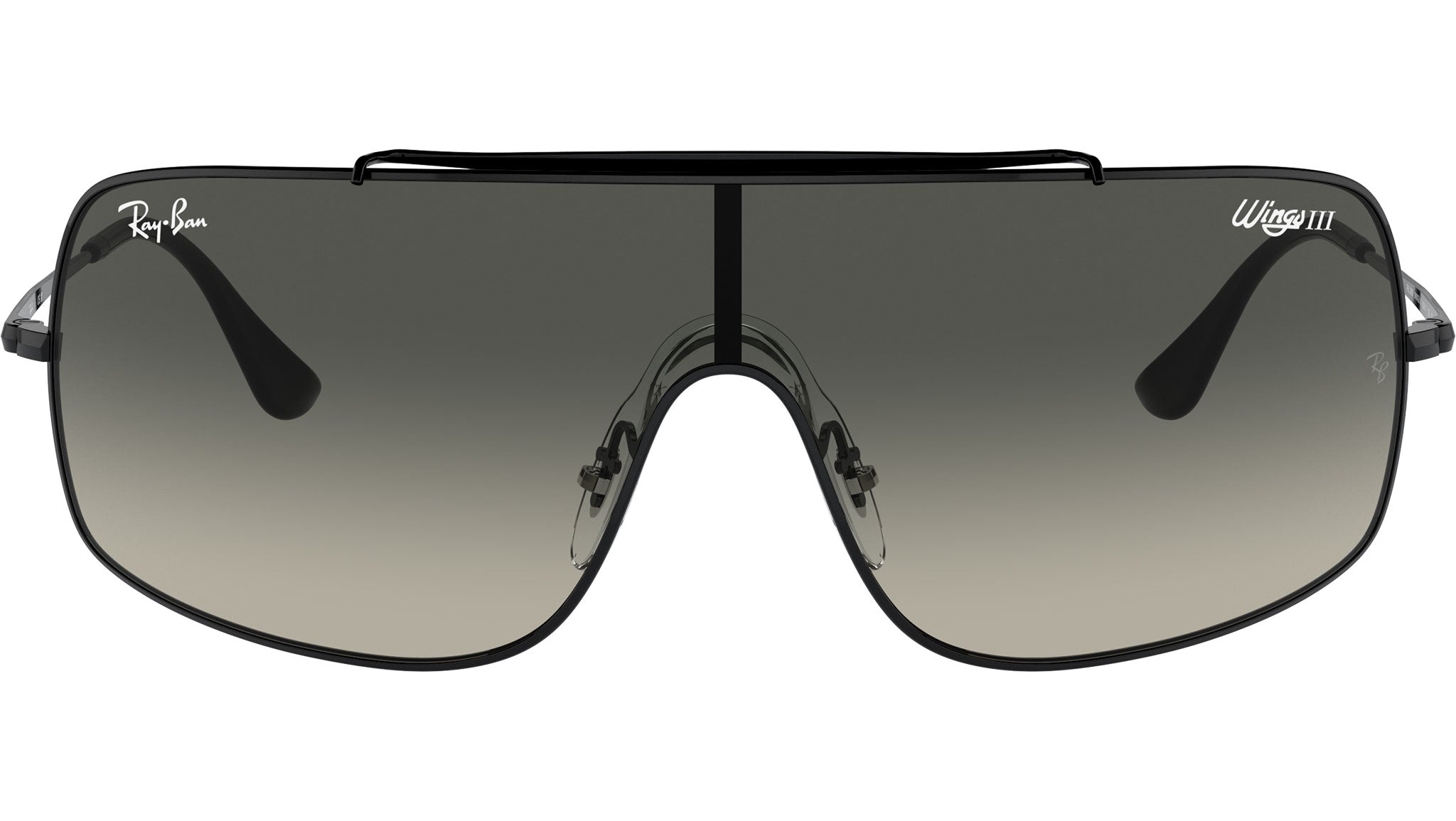 Ray-Ban Wings Iii Sunglasses RB3897 002/11 Black