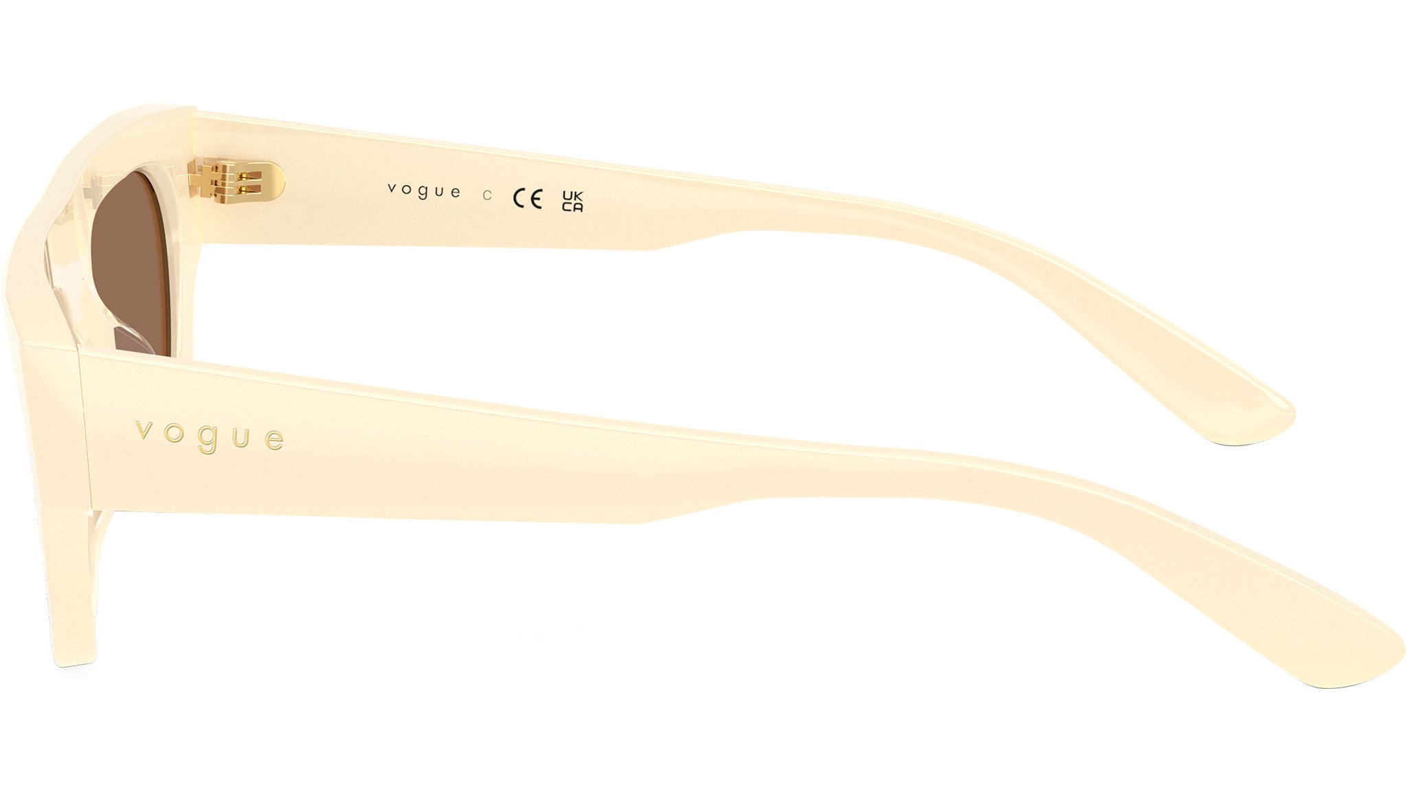 Vogue VO5694SU Sunglasses 316773 Full Ivory - eye-oo.com display picture 3