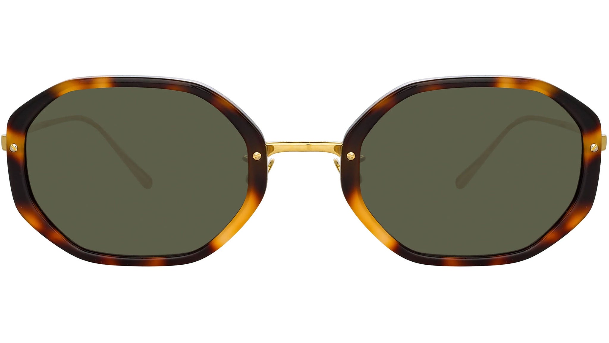Linda Farrow Tayler C2 Tortoiseshell Sunglasses LFL1084  display picture 2