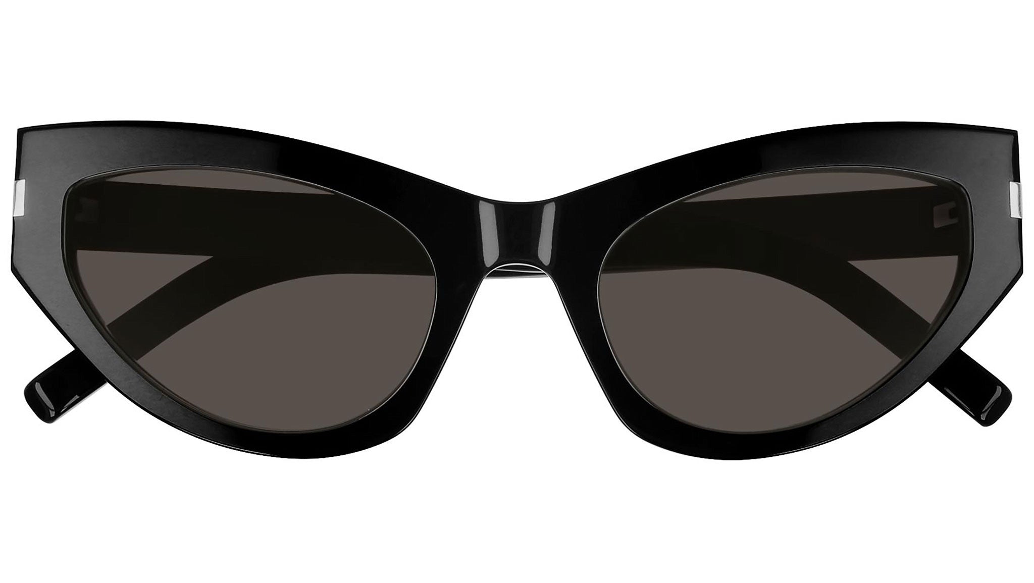 Heve へイヴ Swan Grace BL black スワングレース 黒 Saint Laurent SL 215 Grace 001 Shiny Black Sunglasses - eye-oo.com