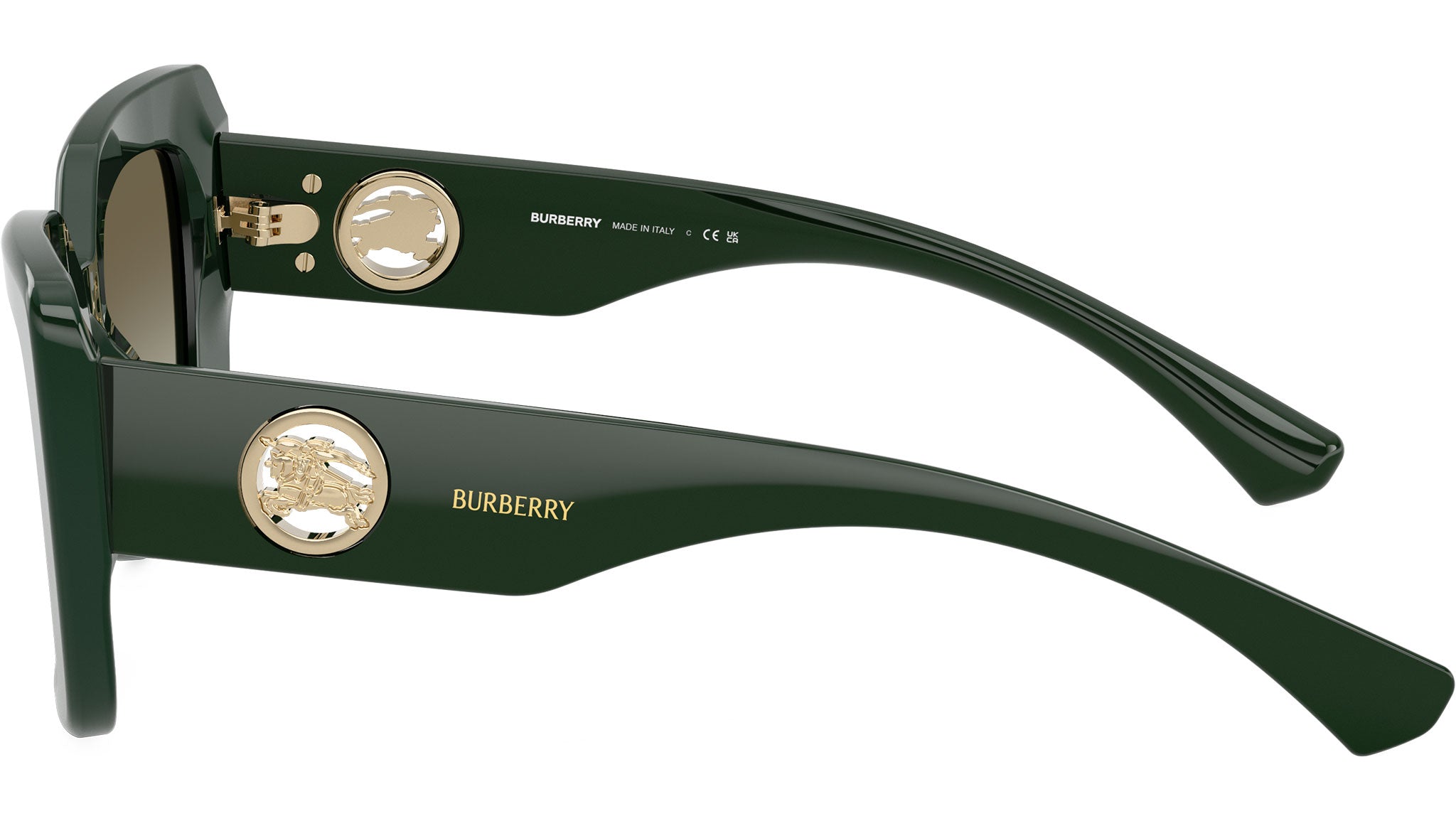 Burberry BE4476 Sunglasses 42038E Green - eye-oo.com