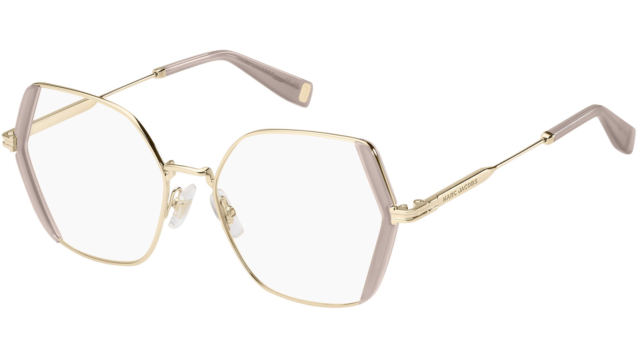 Marc Jacobs EYEGLASSES MJ621-BKU-55 New with case Marc Jacobs MJ 1068 BKU Optical Frame Gold Nude - eye-oo.com main image 3