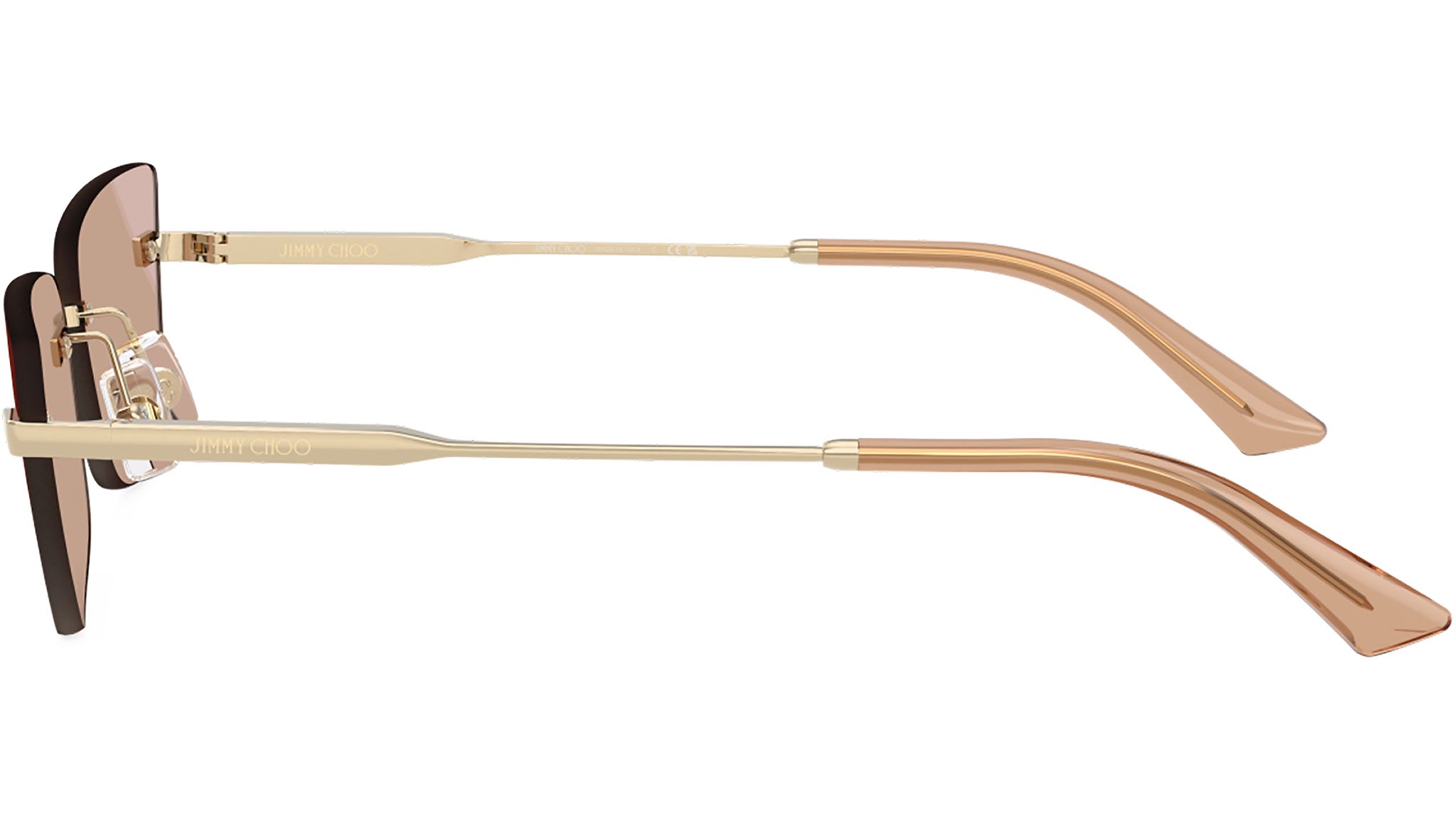 JC4012 Jimmy Choo Sunglasses 300613 Pale Gold - eye-oo.com