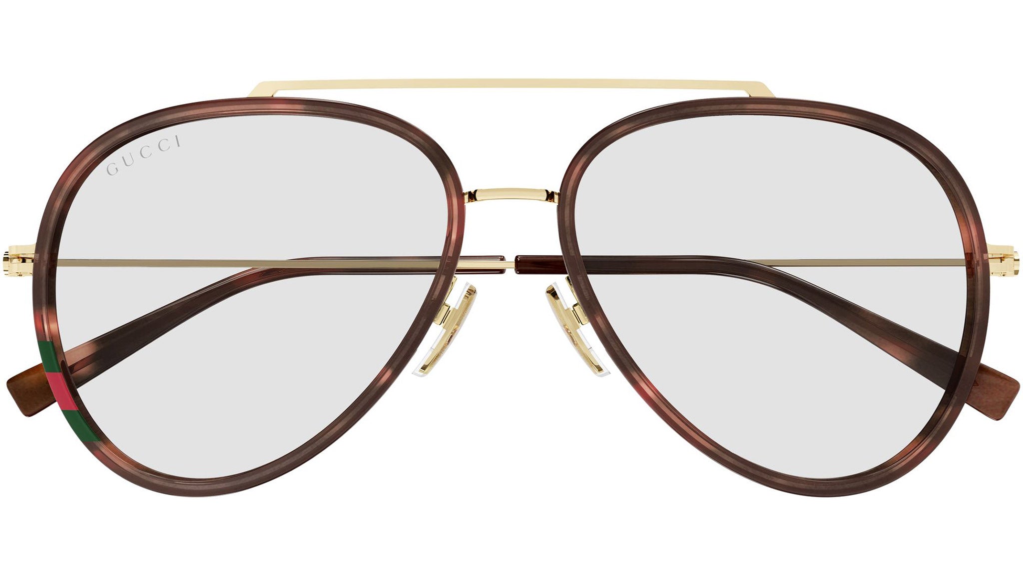 Gucci GG1981S 006 Havana Pilot Sunglasses - eye-oo.com