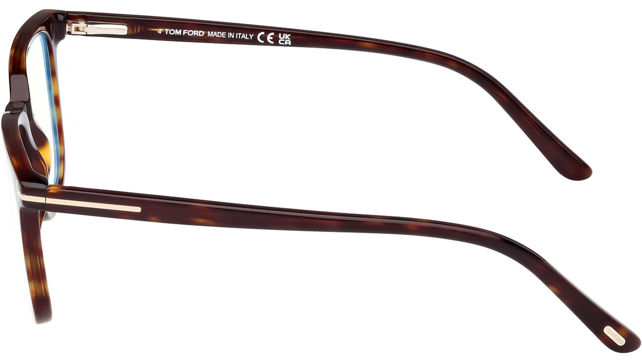 Tom Ford FT5916-B Clip-on Optical Frame 052 Dark Havana - eye-oo.com