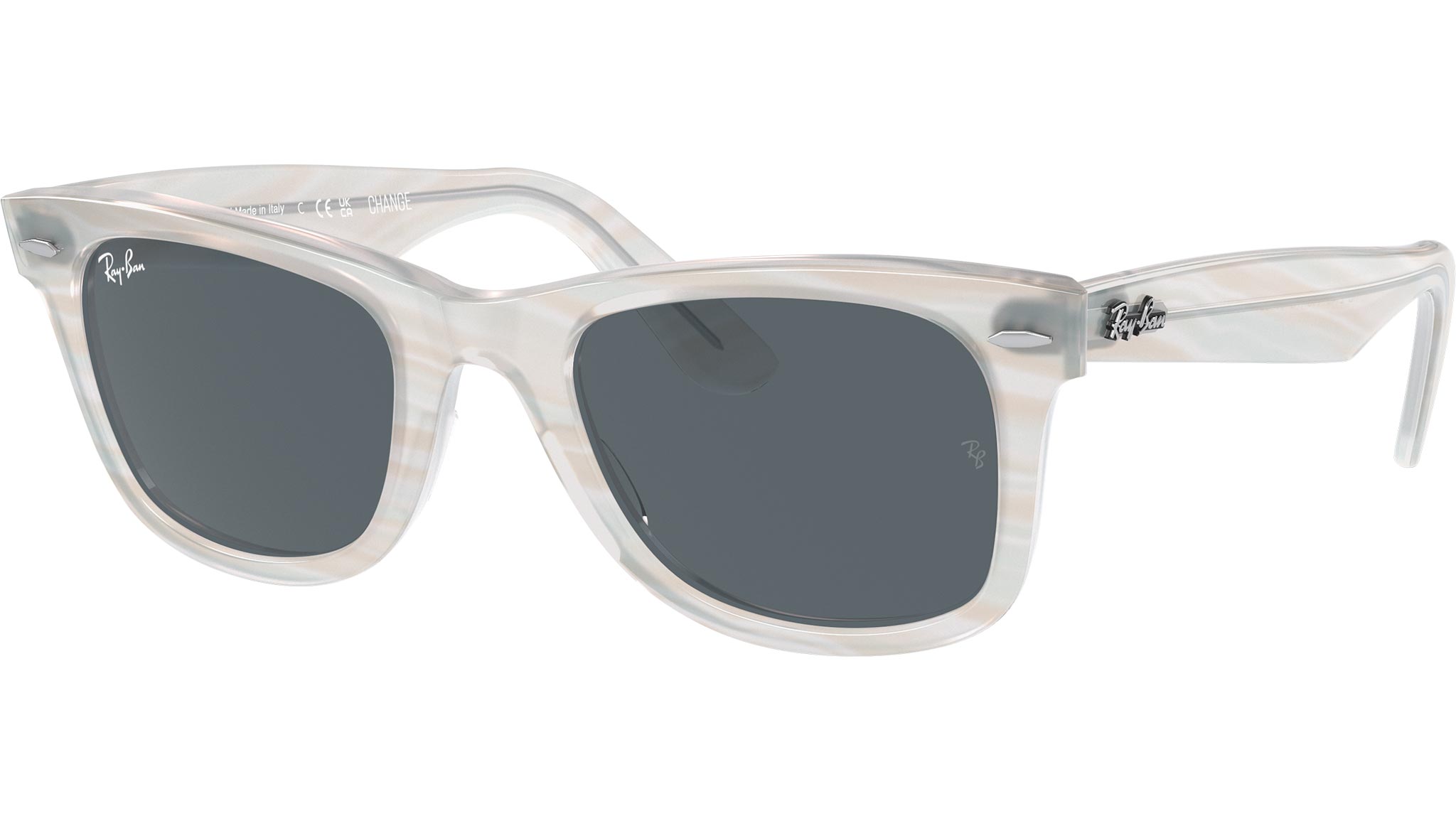 小物 Ray-Ban sunglasses gray clear Wayfarers Ray-Ban Wayfarer Sunglasses - Silver