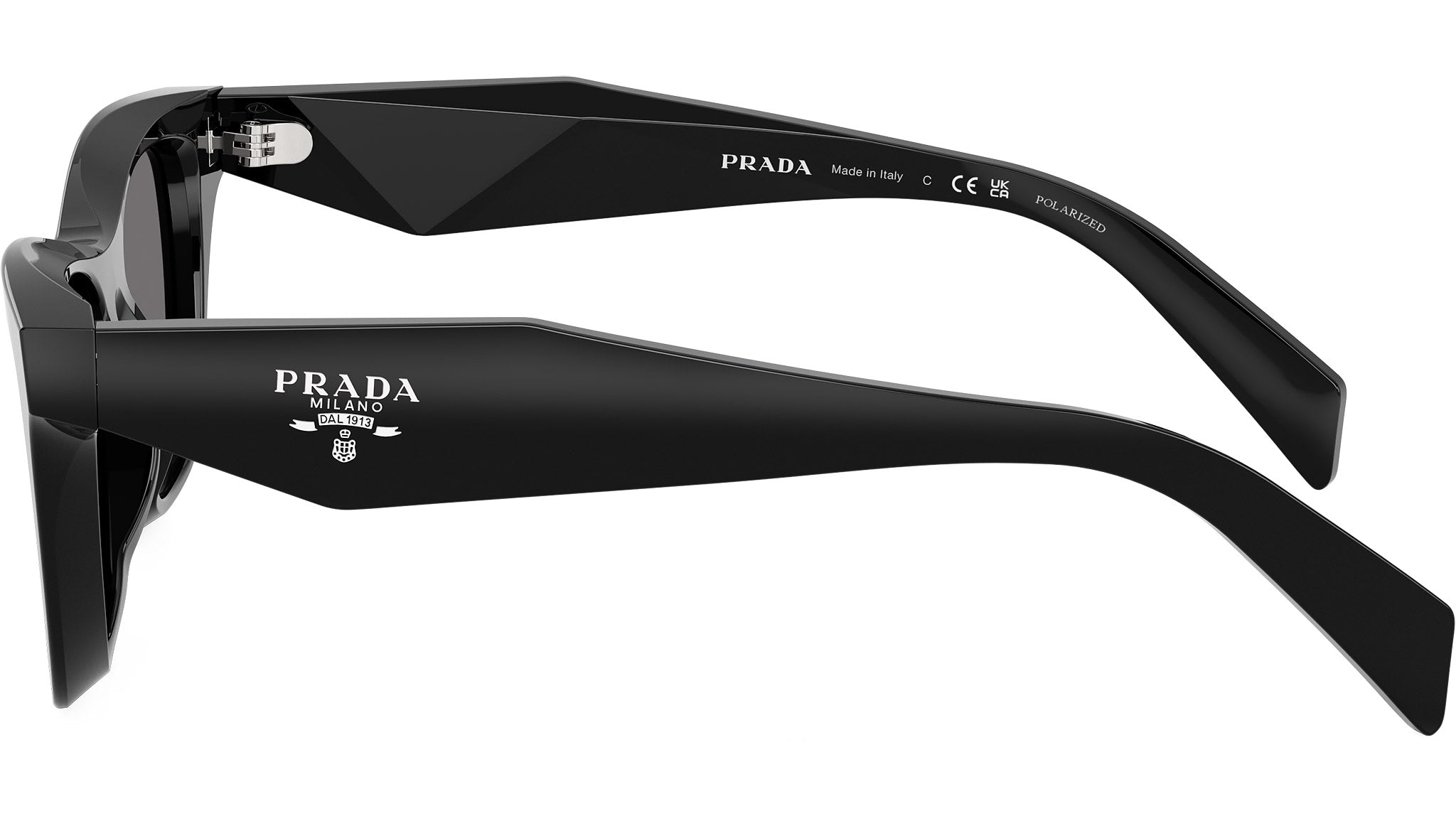 PR C07S Prada Sunglasses 16K90T Black - eye-oo.com display picture 2