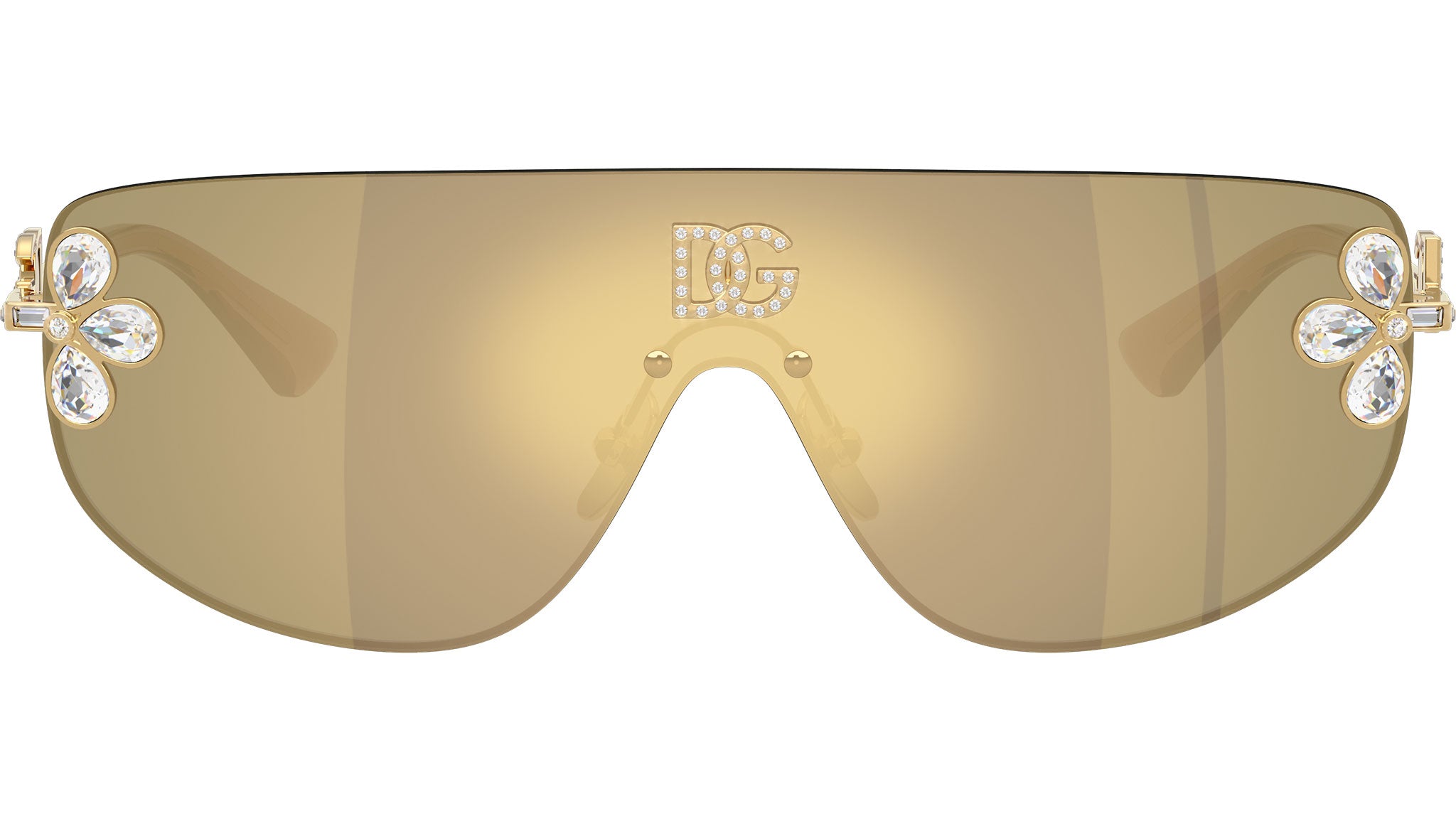 DG2333B Dolce & Gabbana Sunglasses 02/03 Gold - eye-oo.com