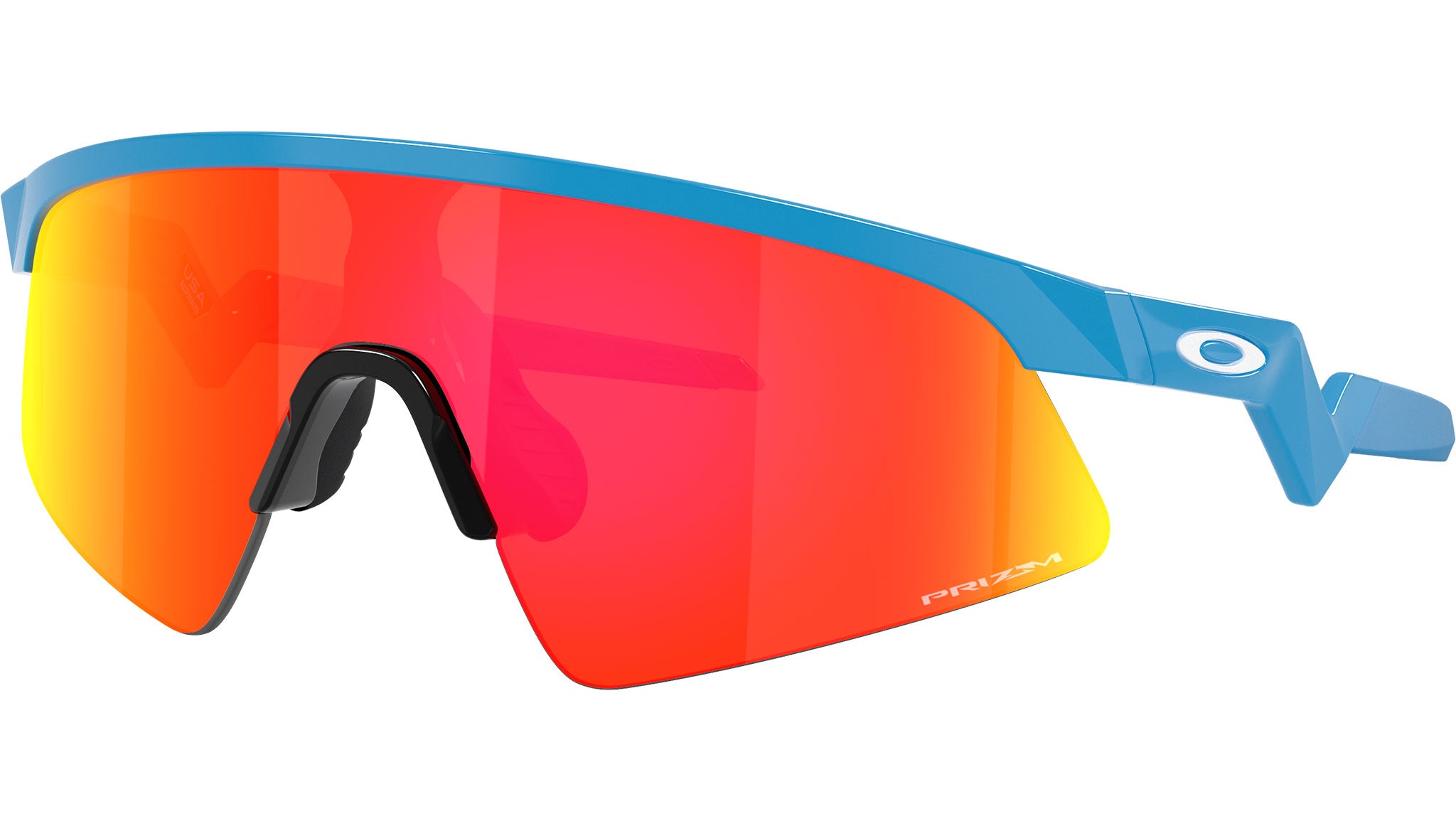youth oakley goggles Oakley Youth Resistor Sweep Sunglasses OJ9015 02 Polished Sky Blue