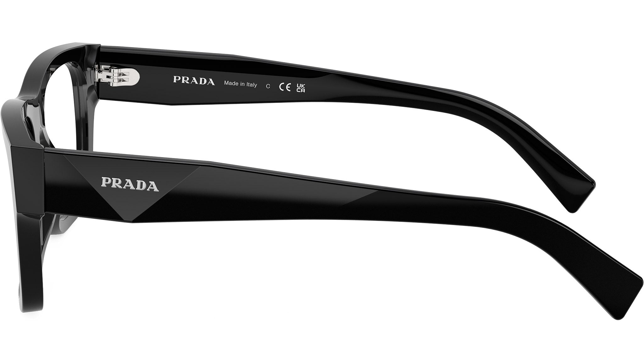 PR C01V Prada Glasses 16K1O1 Black - eye-oo.com display picture 2