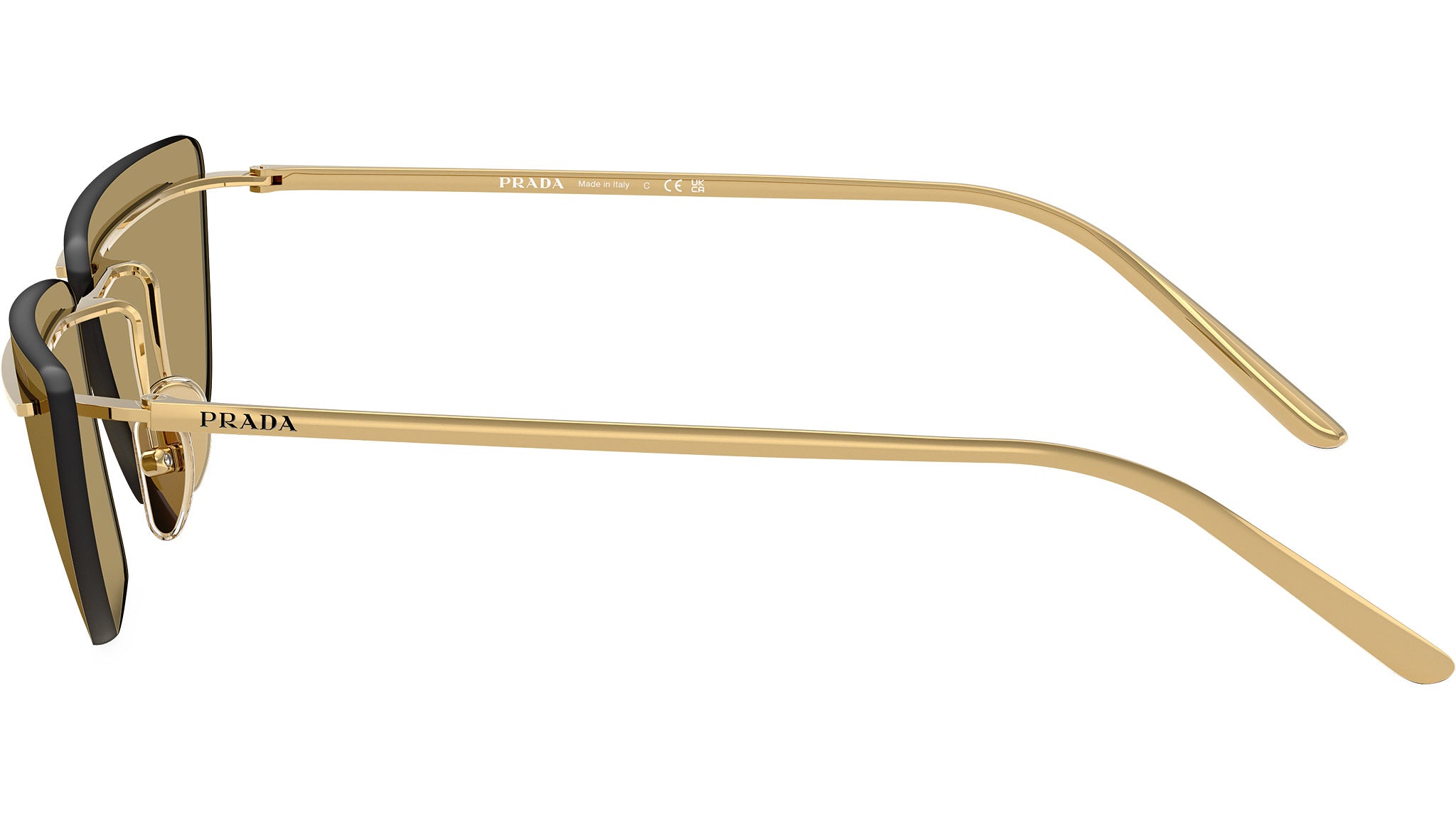 PR C52S Prada Sunglasses 5AK70G Gold - eye-oo.com