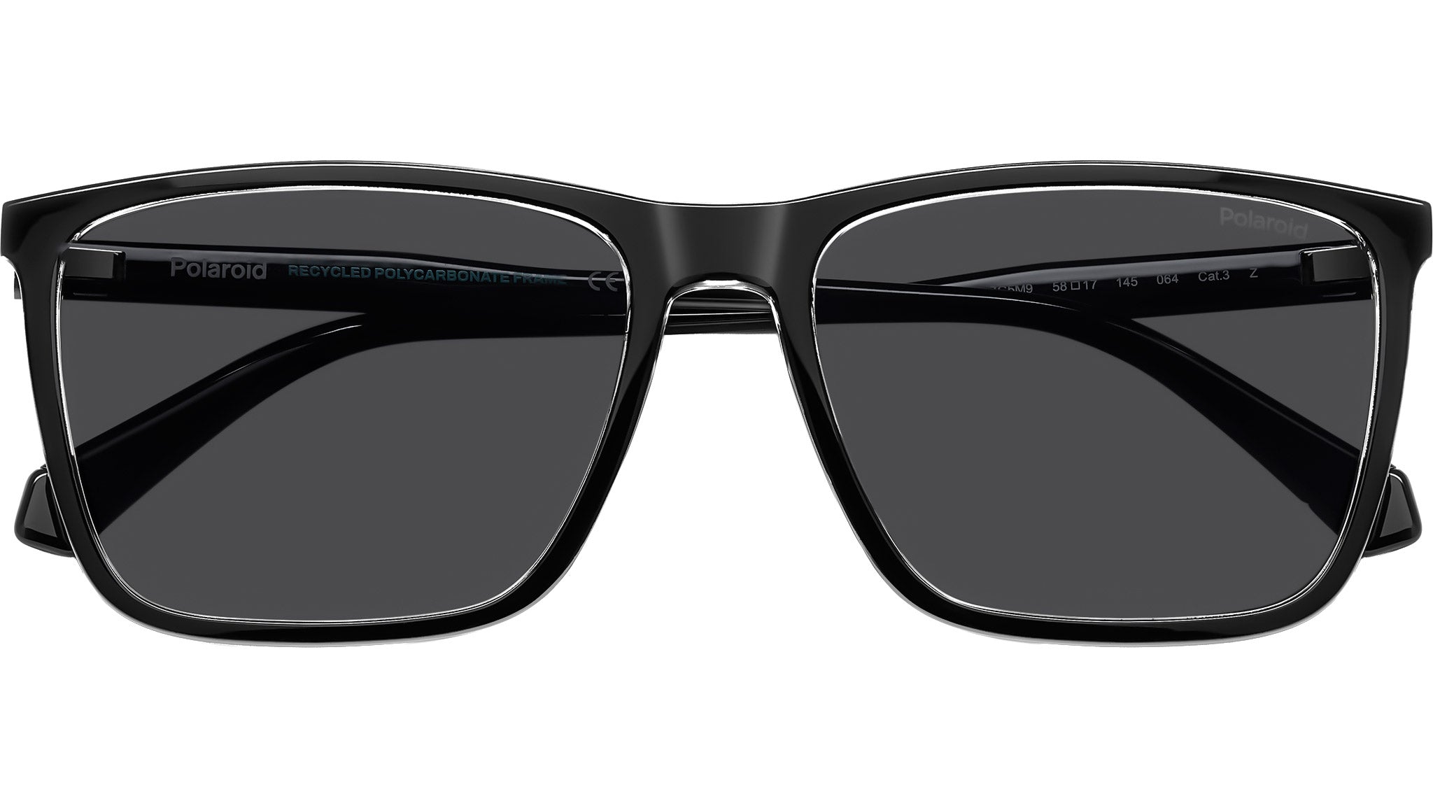 Polaroid PLD 4180/S 7C5 M9 Sunglasses Black Crystal - eye-oo.com