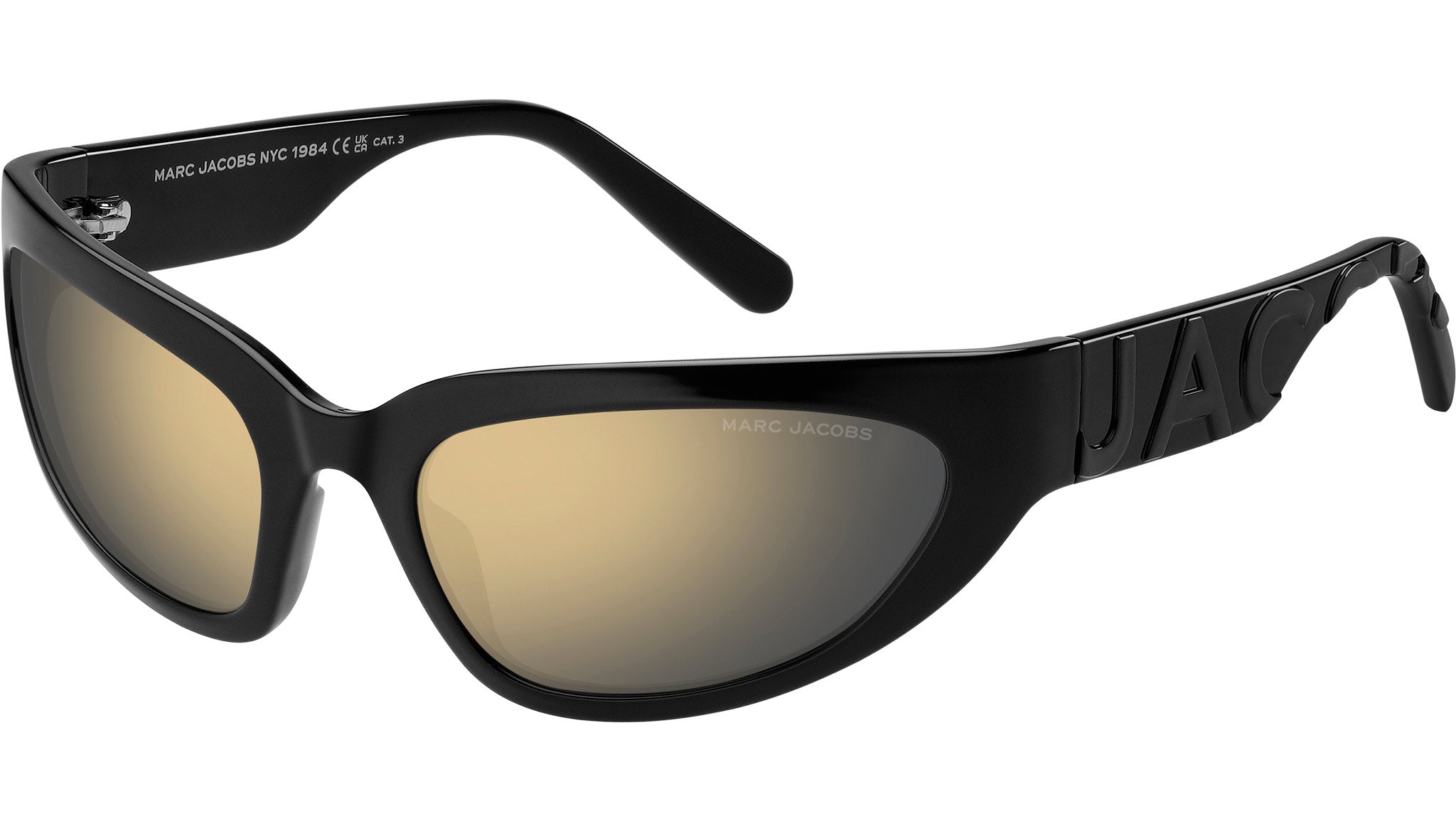 Marc Jacobs MARC 738/S 08A JO Sunglasses Black Grey - eye-oo.com