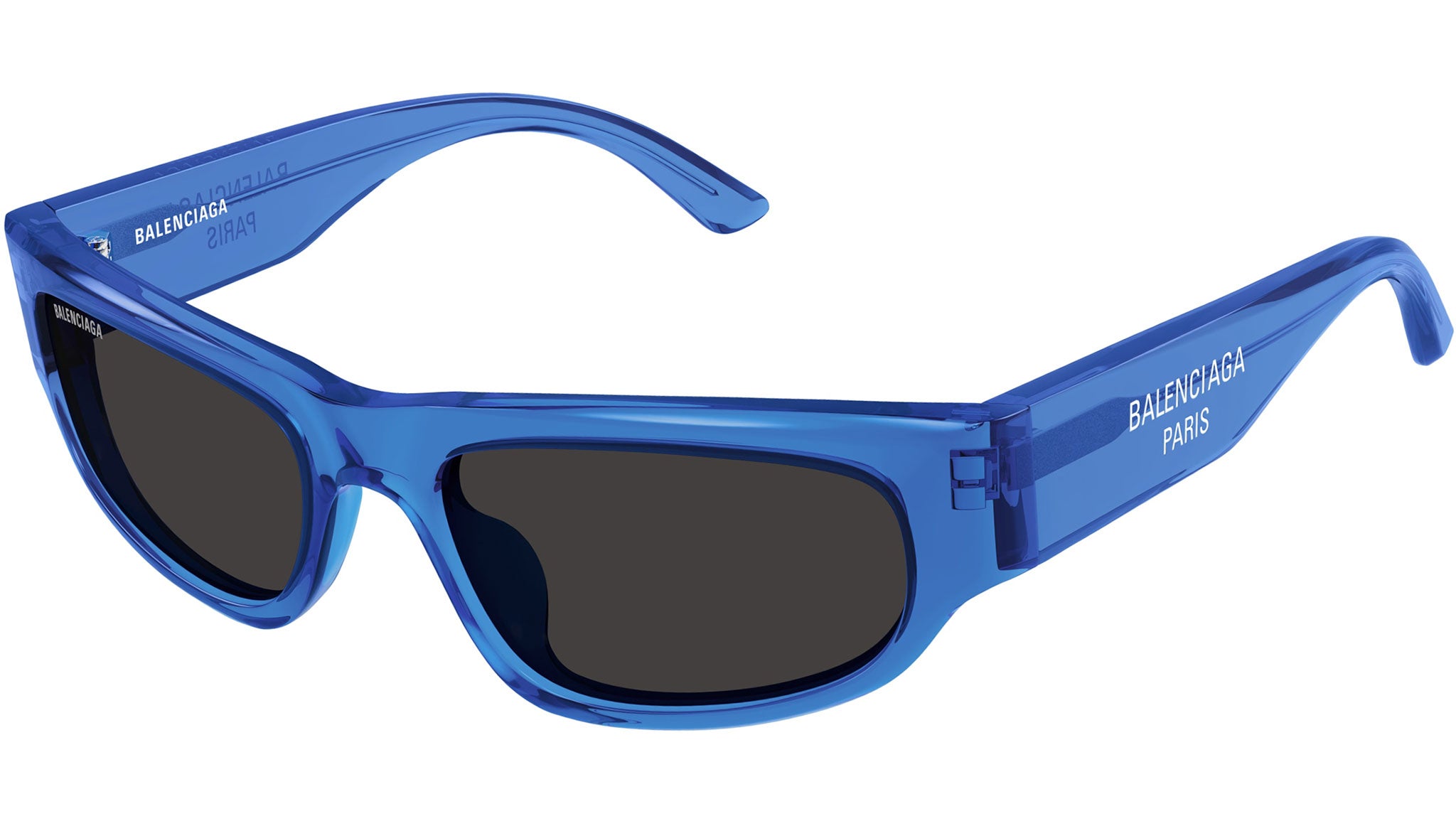 BALENCIAGA ネイビー サングラス Turbo d-frame sunglasses