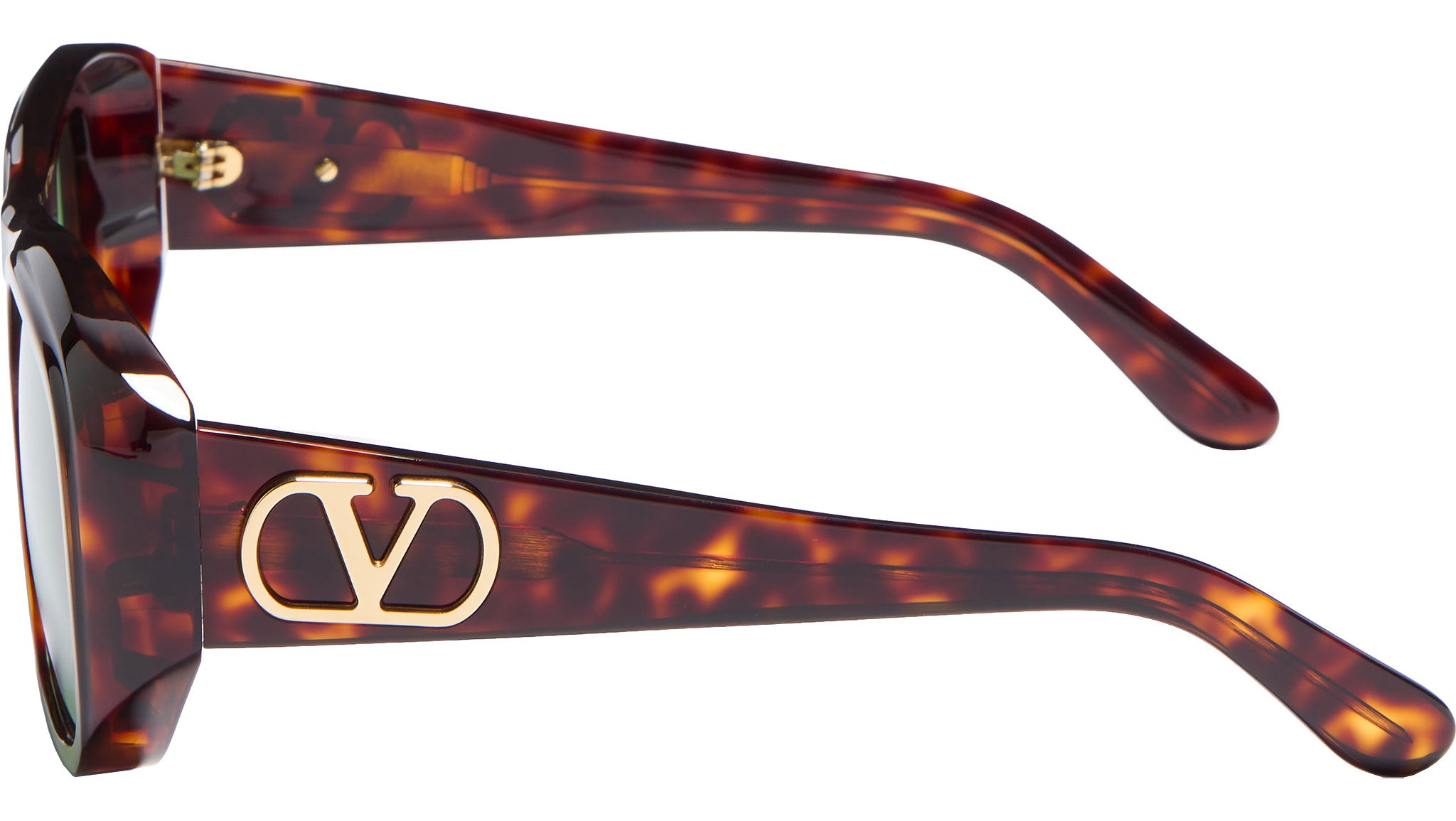 Valentino VLS-179B Sunglasses TRT-GLD Dark Havana - eye-oo.com display picture 1