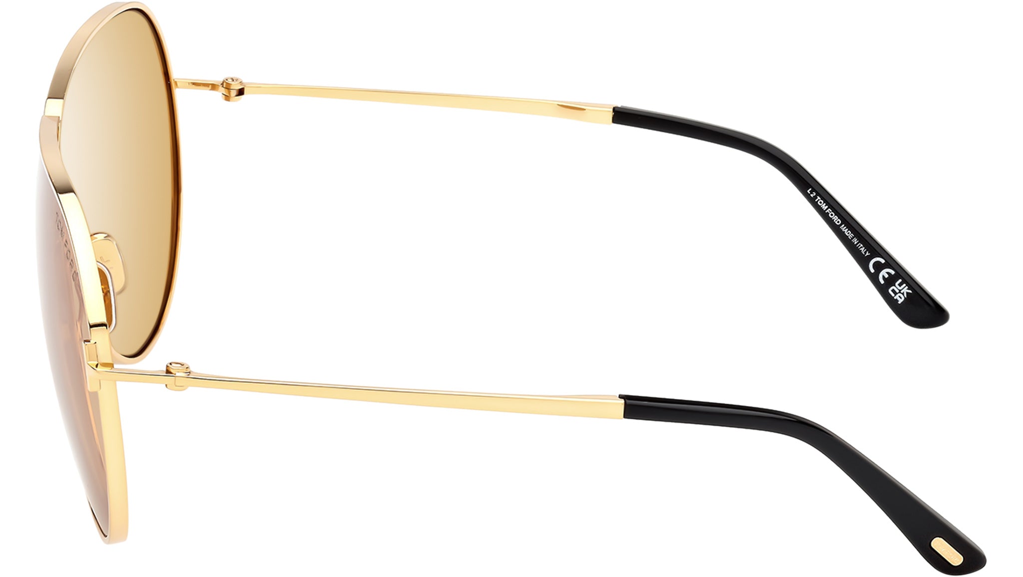 Tom Ford Keating Sunglasses FT1158 30E Shiny Deep Gold - eye-oo.com