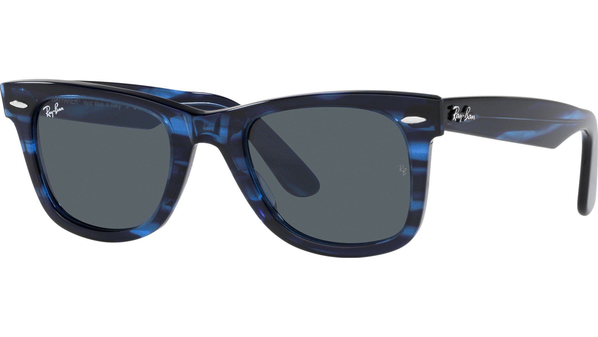 Ray-Ban Wayfarer RB2140 1361R5 Blue Sunglasses - eye-oo.com