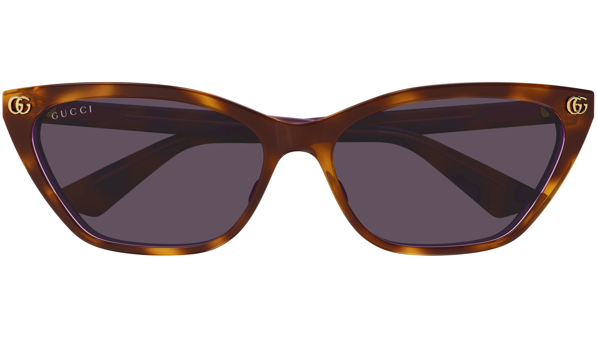 Gucci GG1815S 004 Cat Eye Sunglasses Havana Light Mauve - eye-oo.com